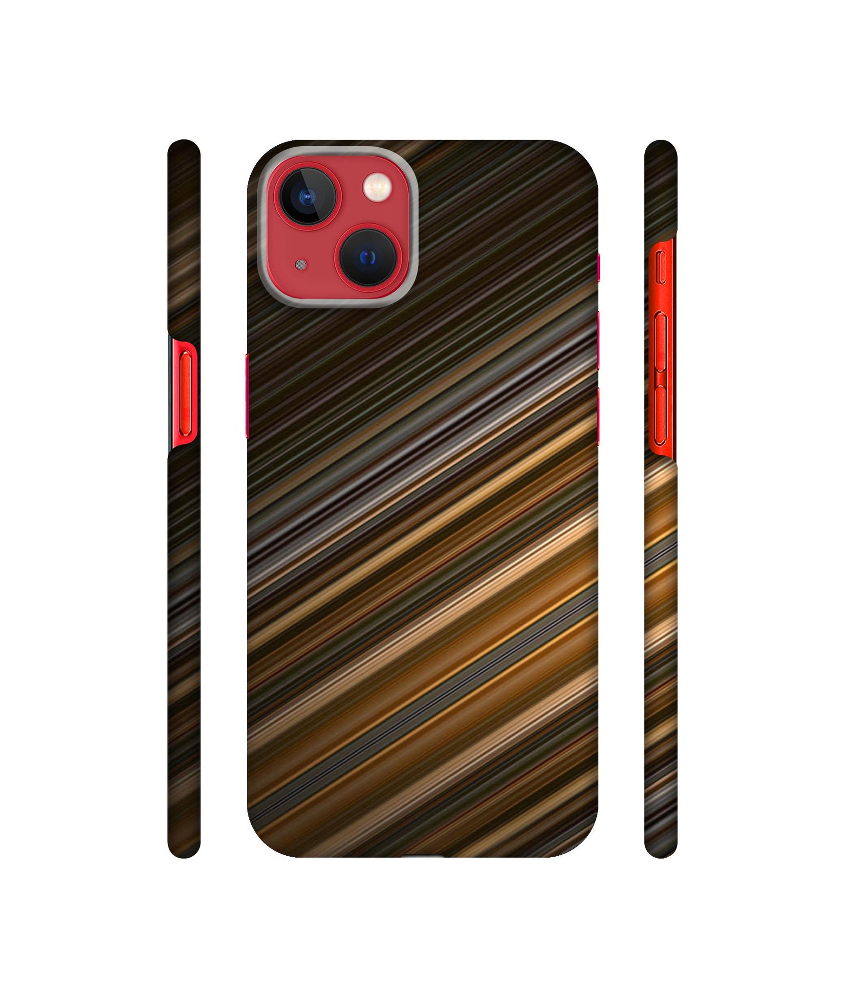 Stripes Designer Hard Back Cover for Apple iPhone 13