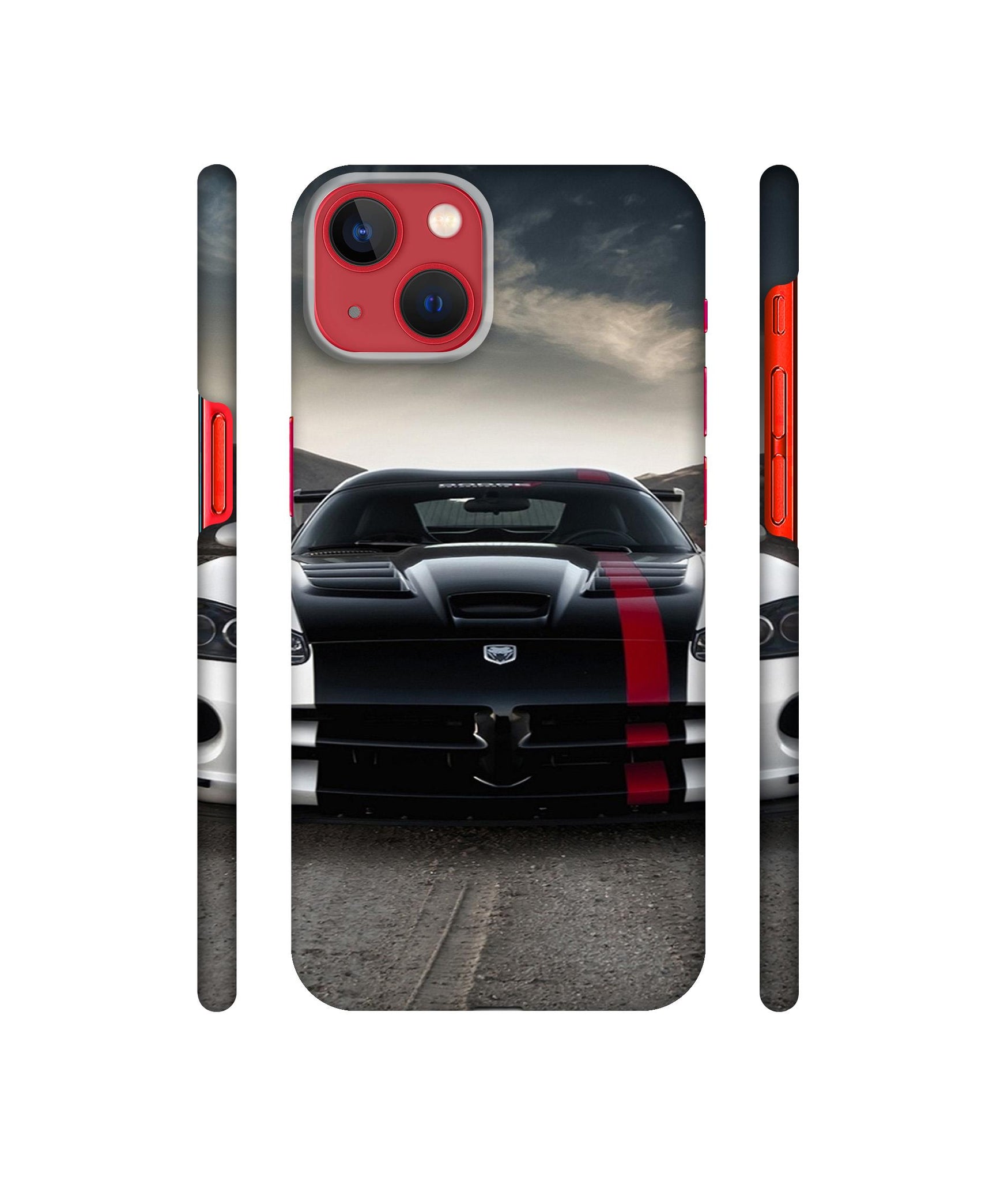 Sports Car Pattern Designer Hard Back Cover for Apple iPhone 13