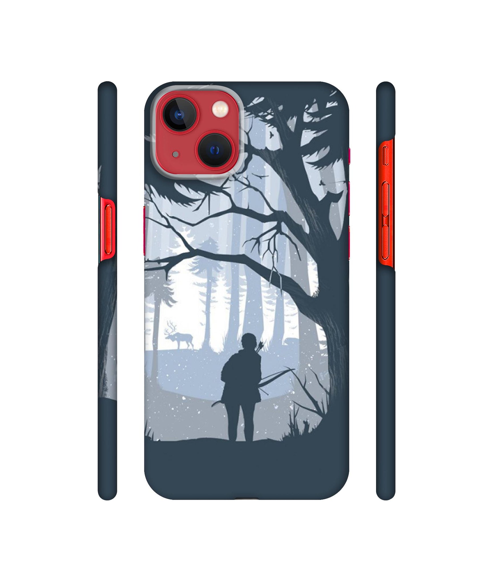 Hunter Designer Hard Back Cover for Apple iPhone 13