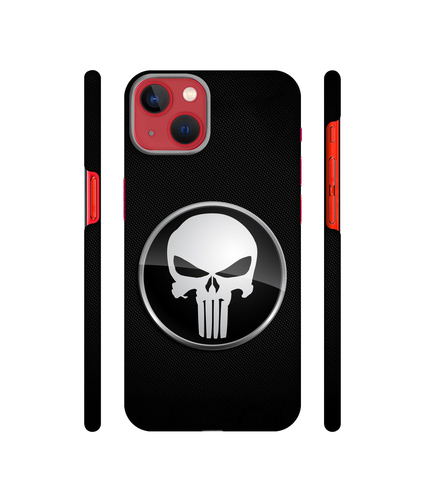 Skull Pattern Designer Hard Back Cover for Apple iPhone 13