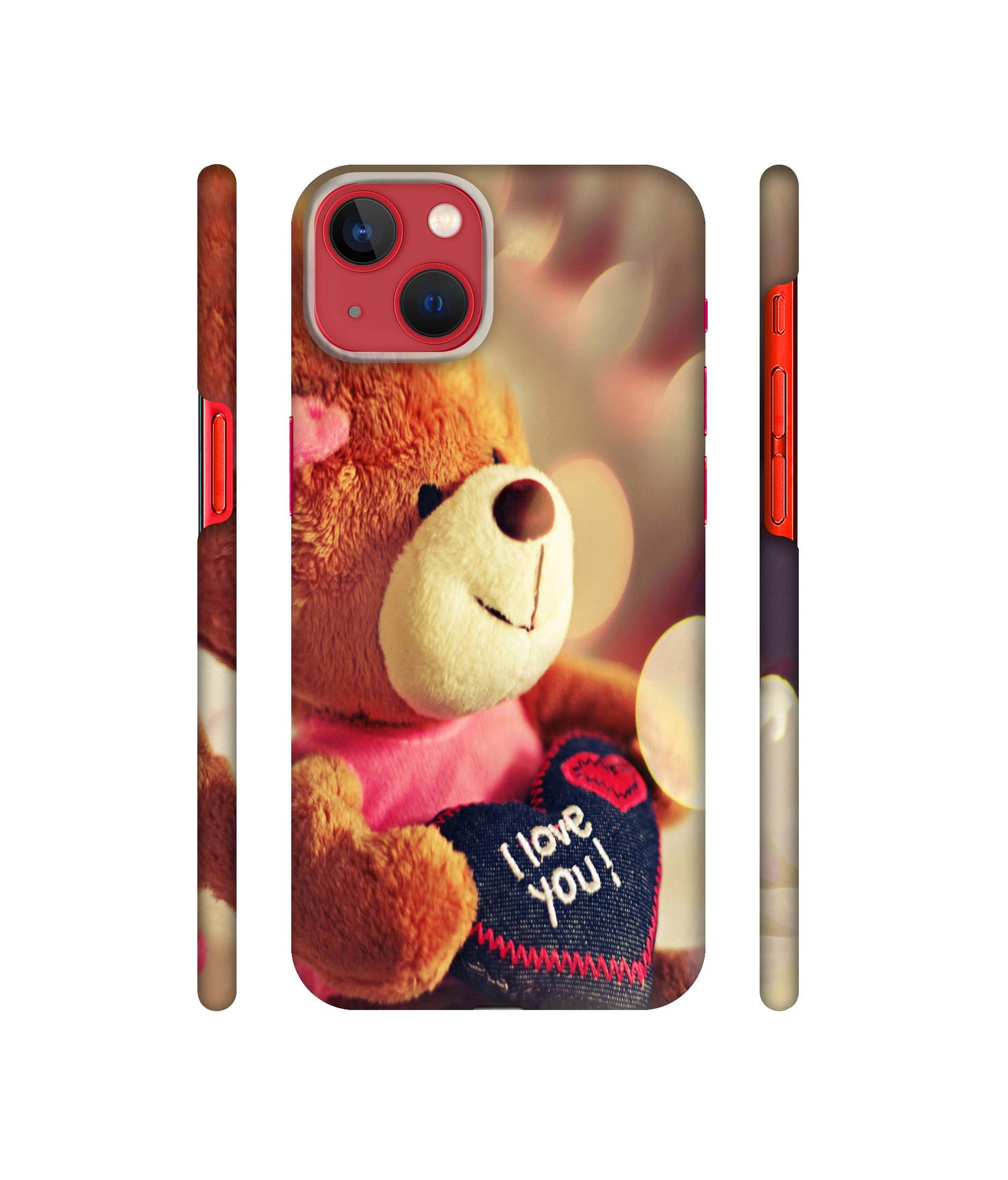 Teddy Bear Designer Hard Back Cover for Apple iPhone 13