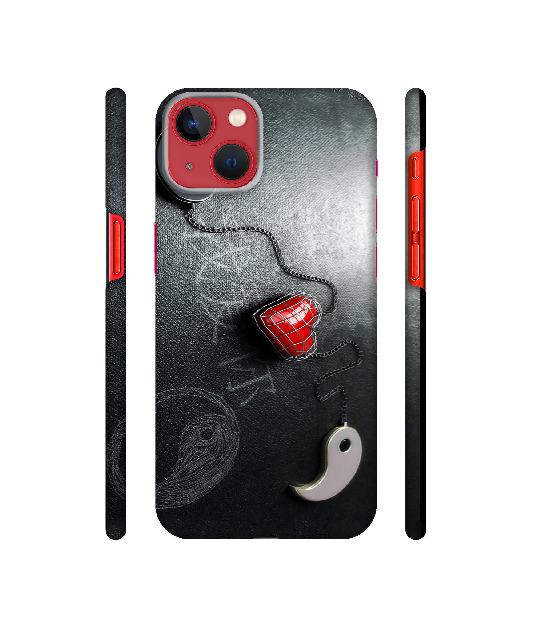 Chinnese Yin and Yang Designer Hard Back Cover for Apple iPhone 13