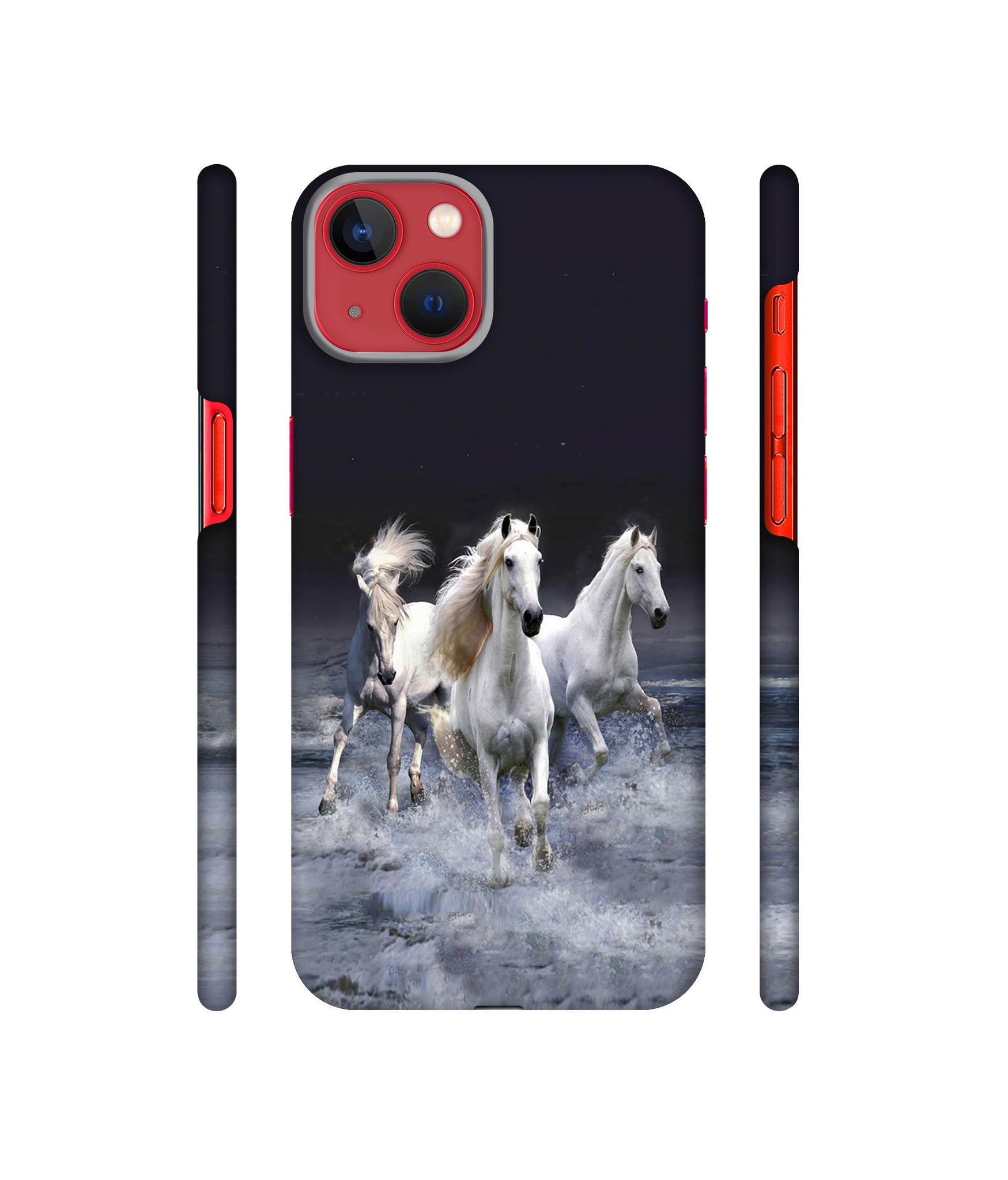 Mystic Horse Designer Hard Back Cover for Apple iPhone 13