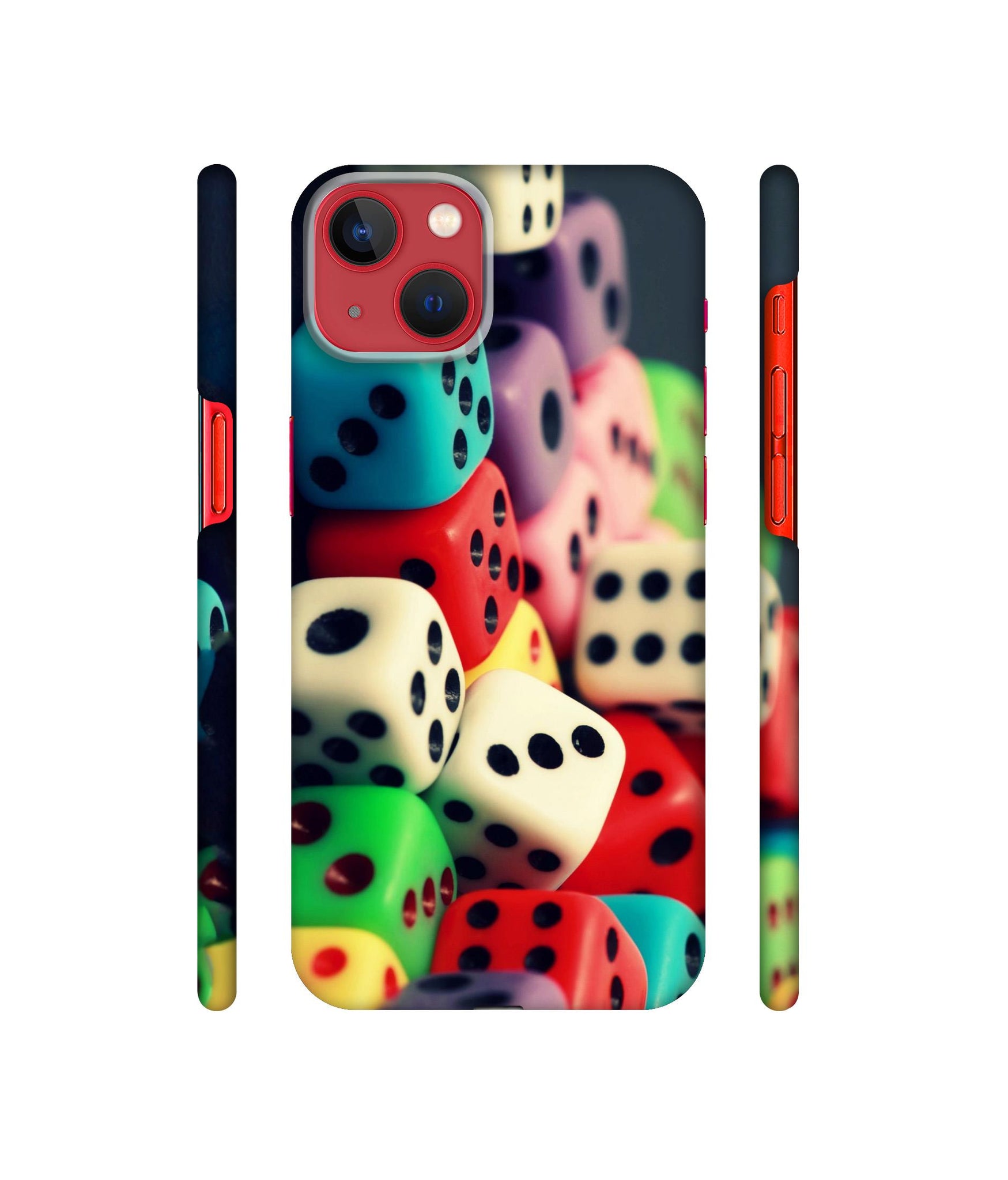 Dice Designer Hard Back Cover for Apple iPhone 13