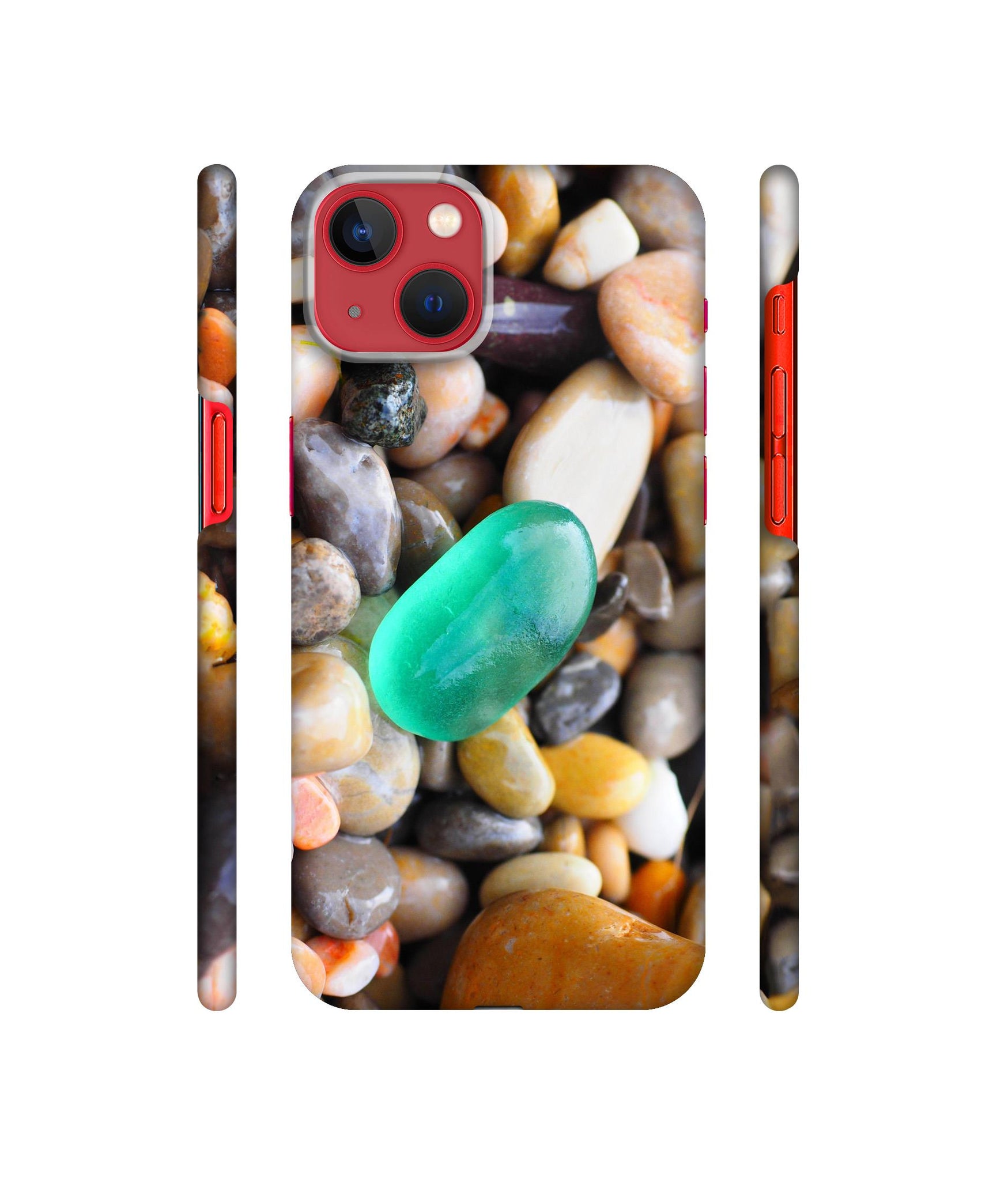 Sea Stones Designer Hard Back Cover for Apple iPhone 13