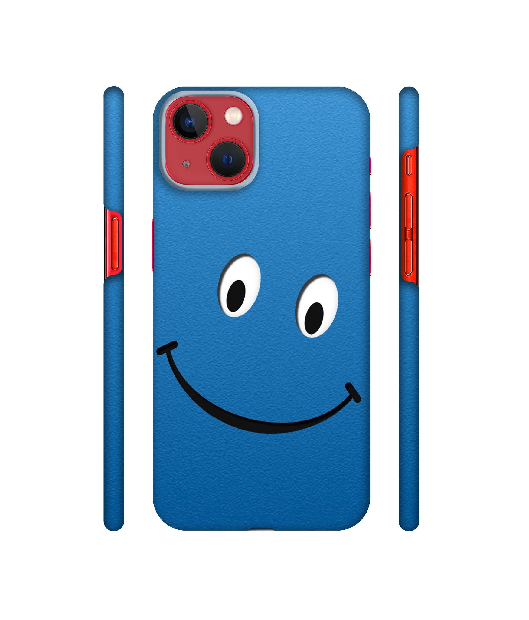 Smile Face Designer Hard Back Cover for Apple iPhone 13