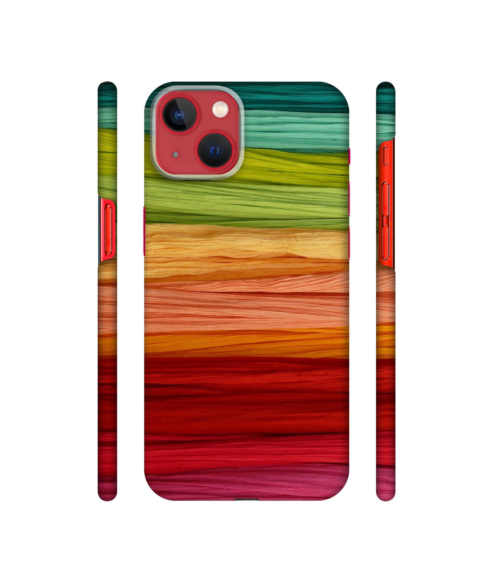 Colorful Thread Designer Hard Back Cover for Apple iPhone 13