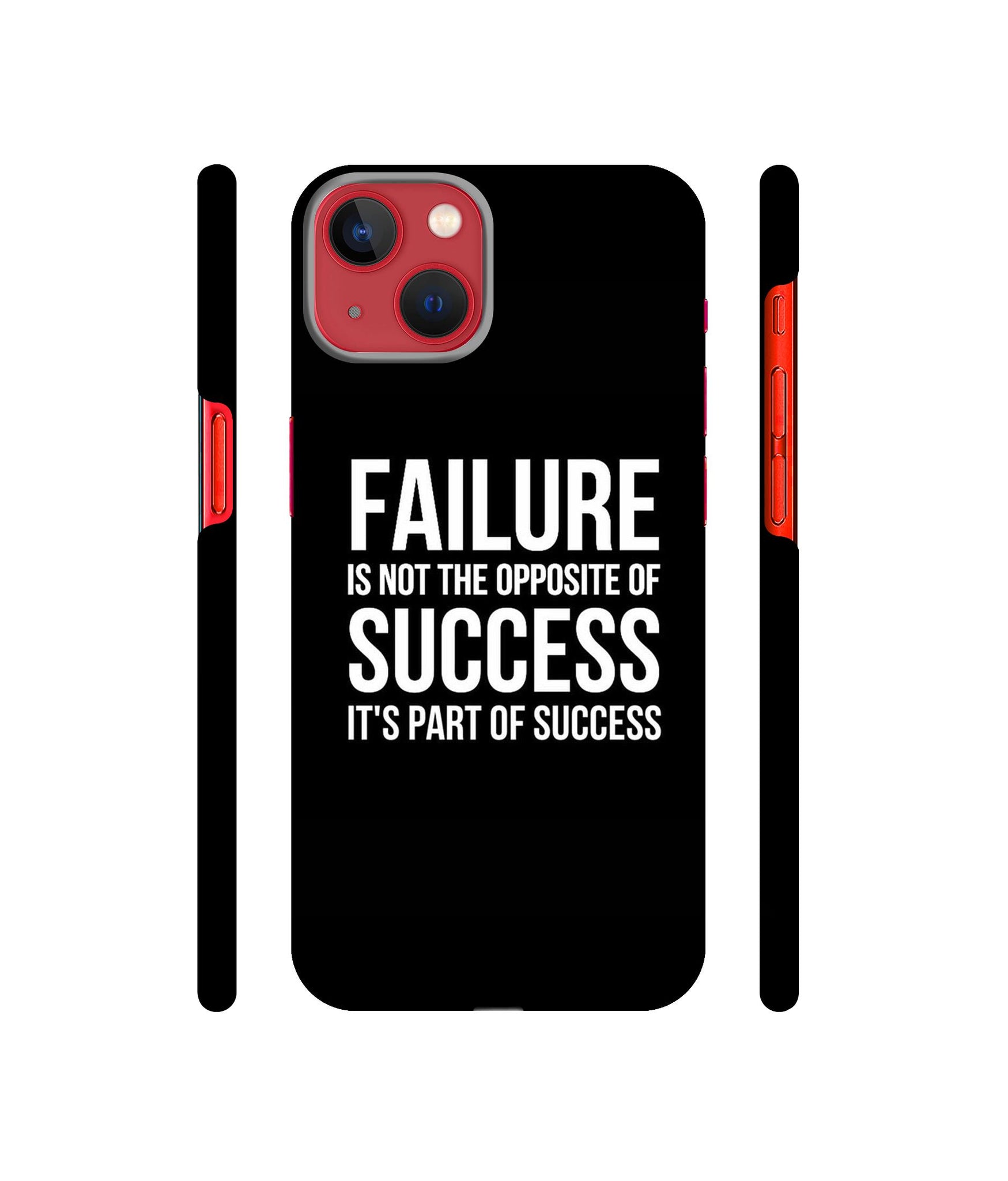 Motivational Quote Designer Hard Back Cover for Apple iPhone 13