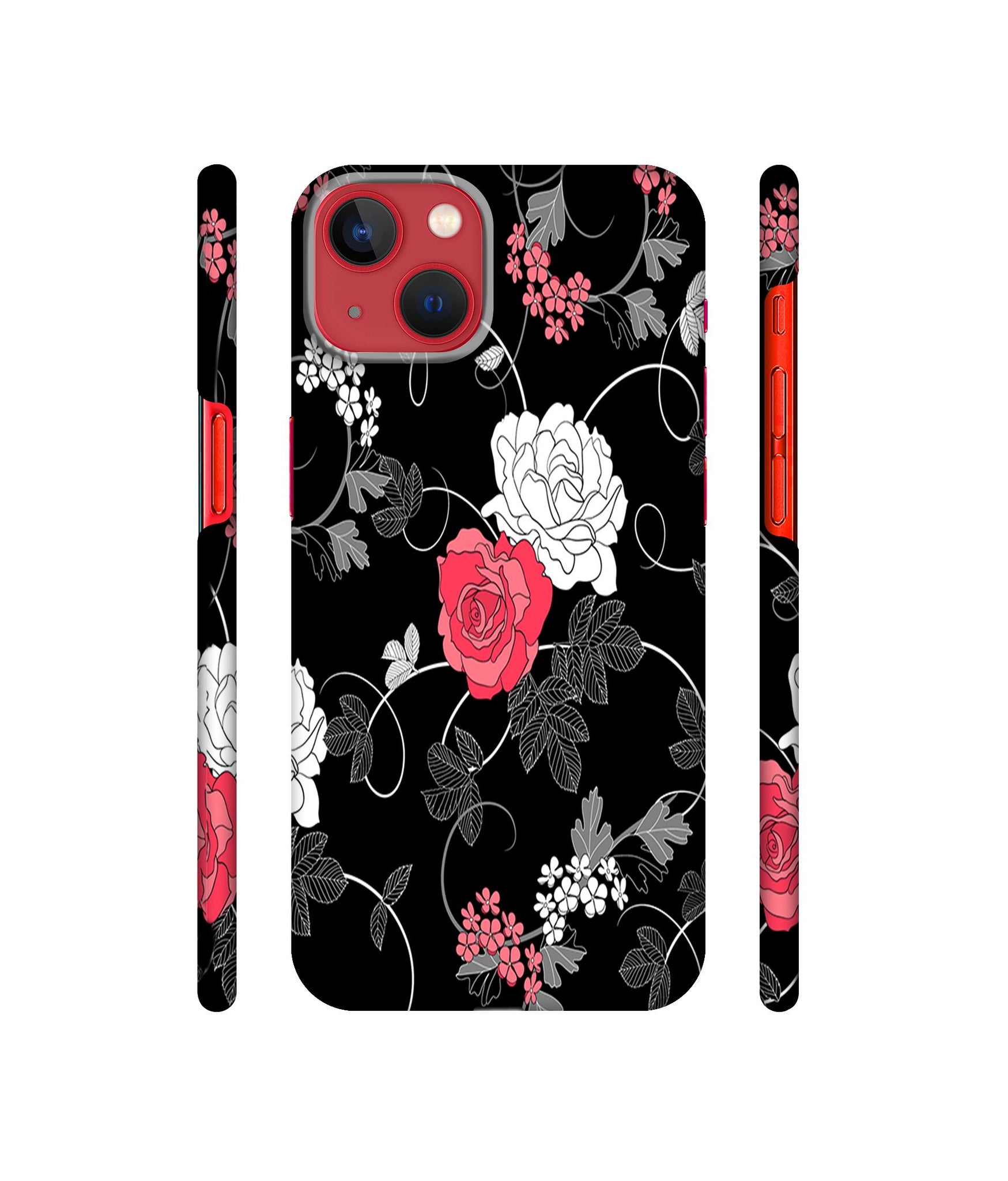 Roses Designer Hard Back Cover for Apple iPhone 13