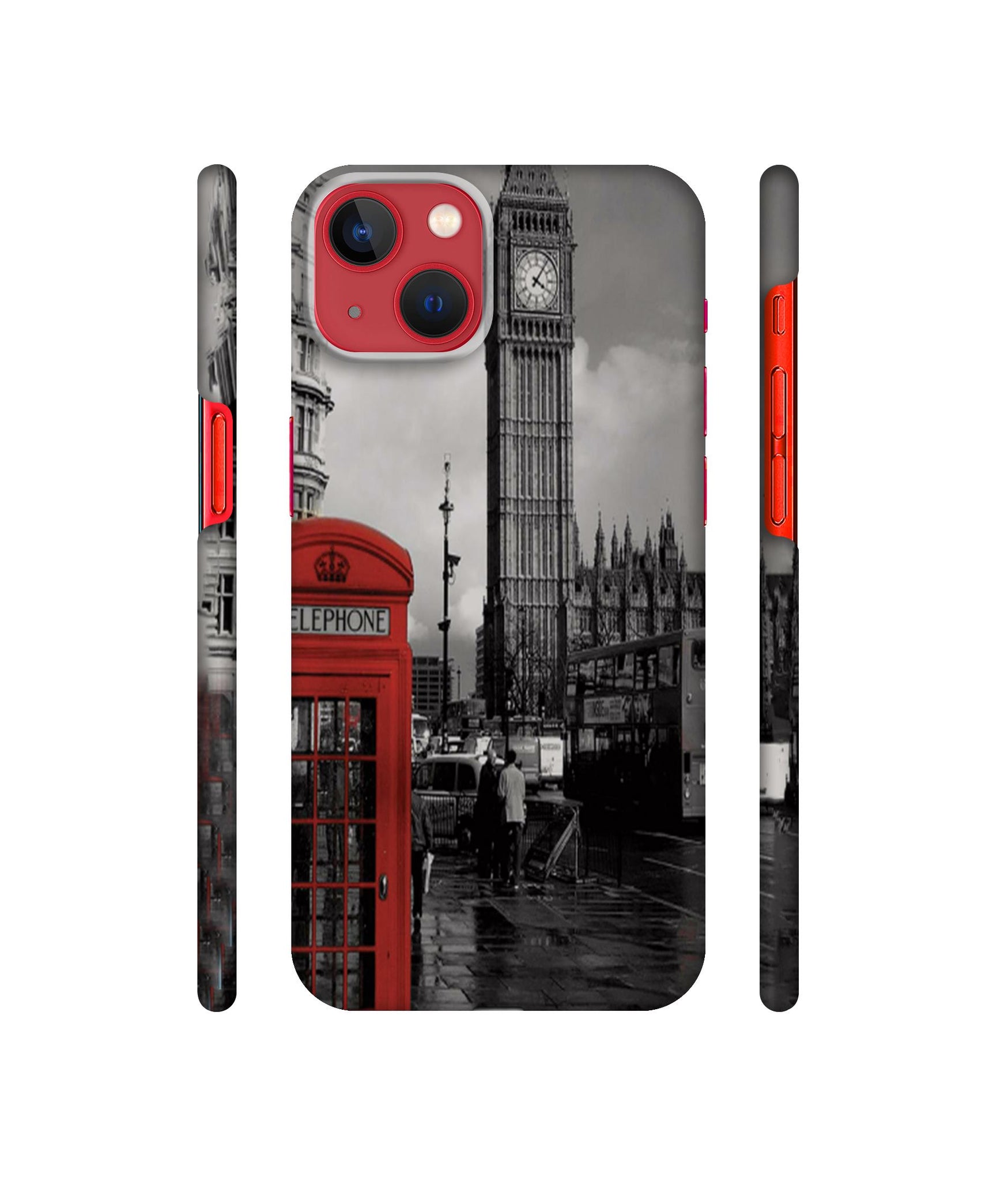 London Theme Designer Hard Back Cover for Apple iPhone 13