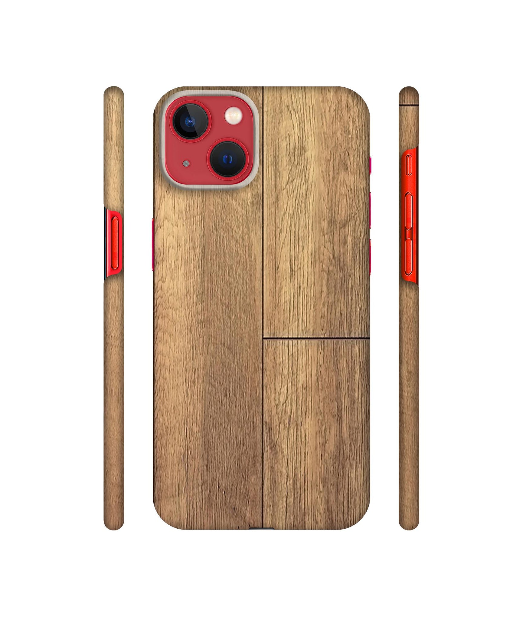 Wood Stretcher Designer Hard Back Cover for Apple iPhone 13