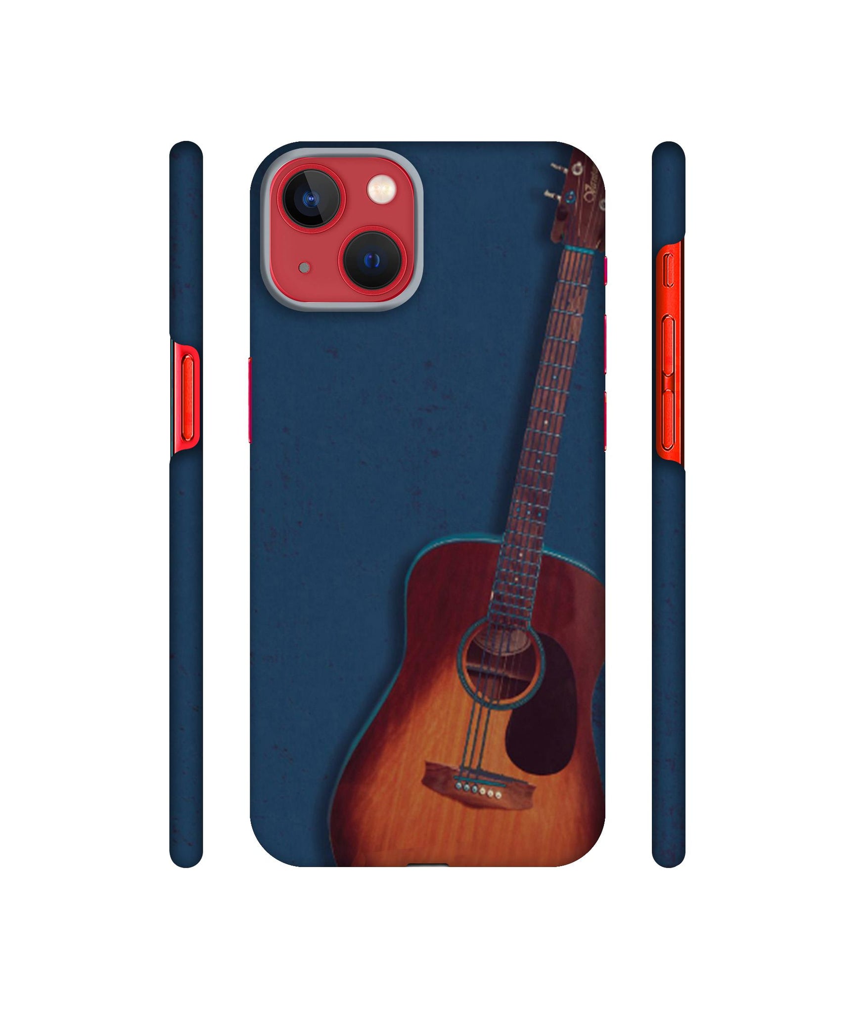 Guitar Designer Hard Back Cover for Apple iPhone 13