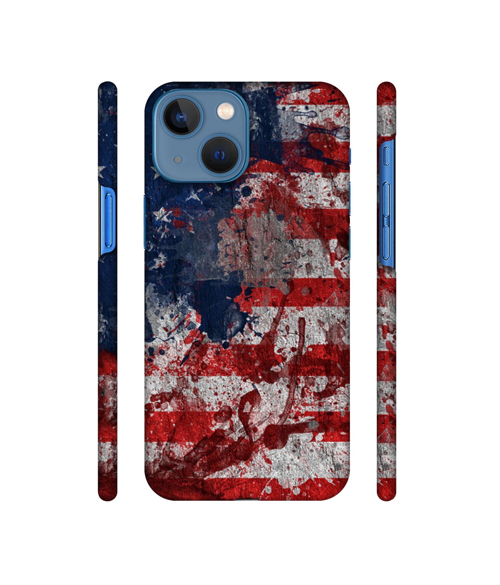 Painting American Designer Hard Back Cover for Apple iPhone 13 Mini