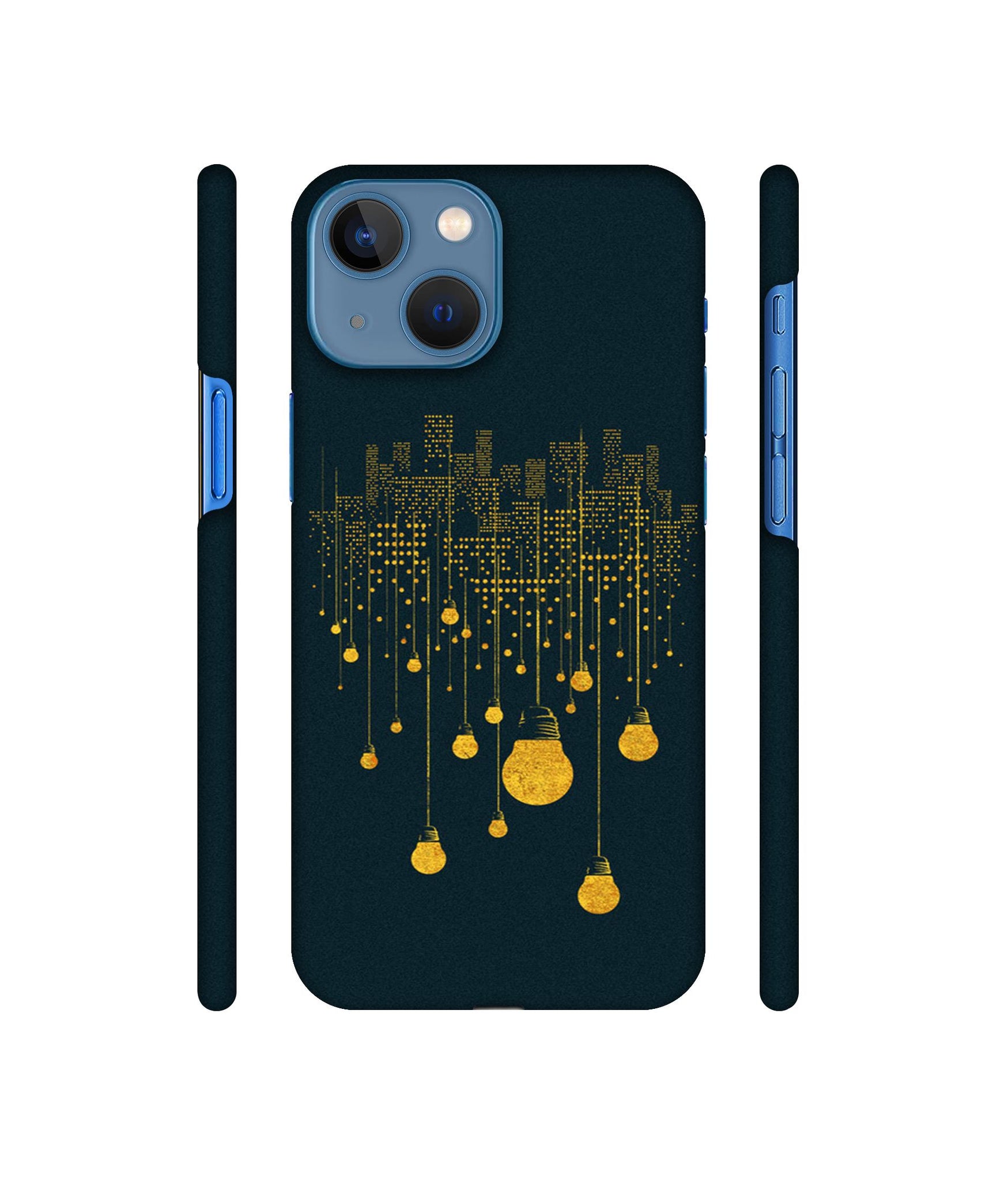 City Light Pattern Designer Hard Back Cover for Apple iPhone 13 Mini