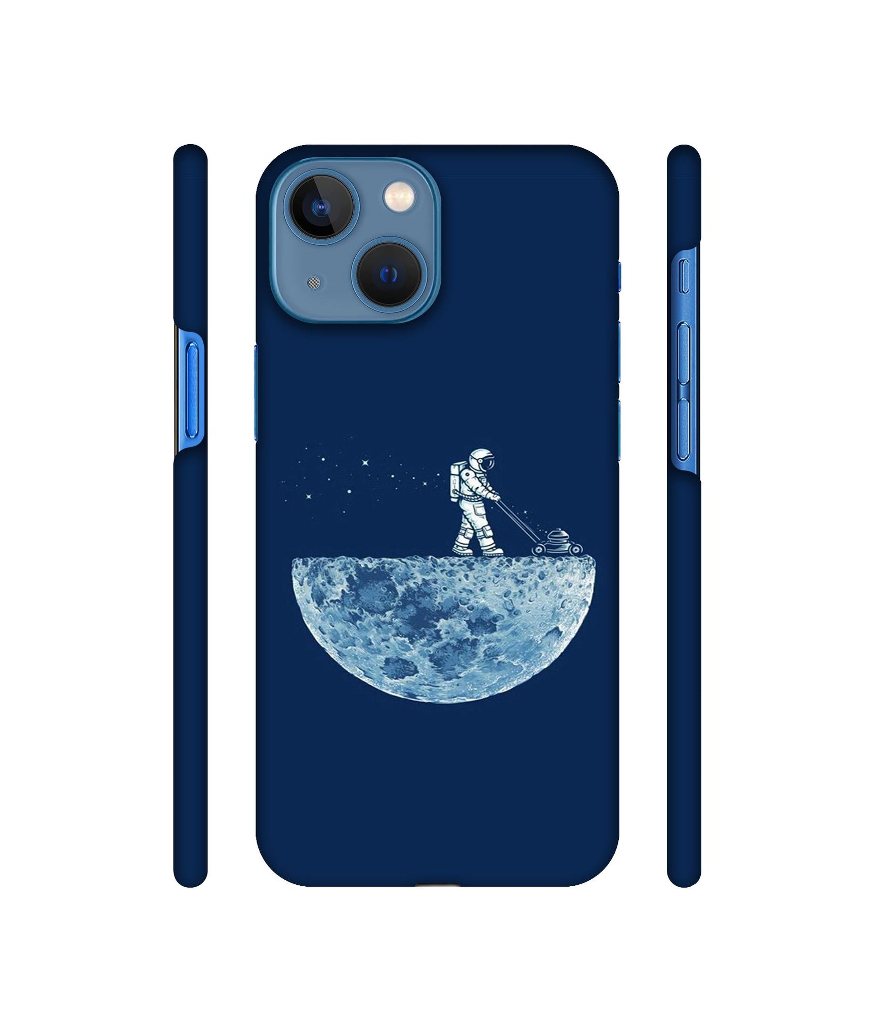 Moon Walk Designer Hard Back Cover for Apple iPhone 13 Mini