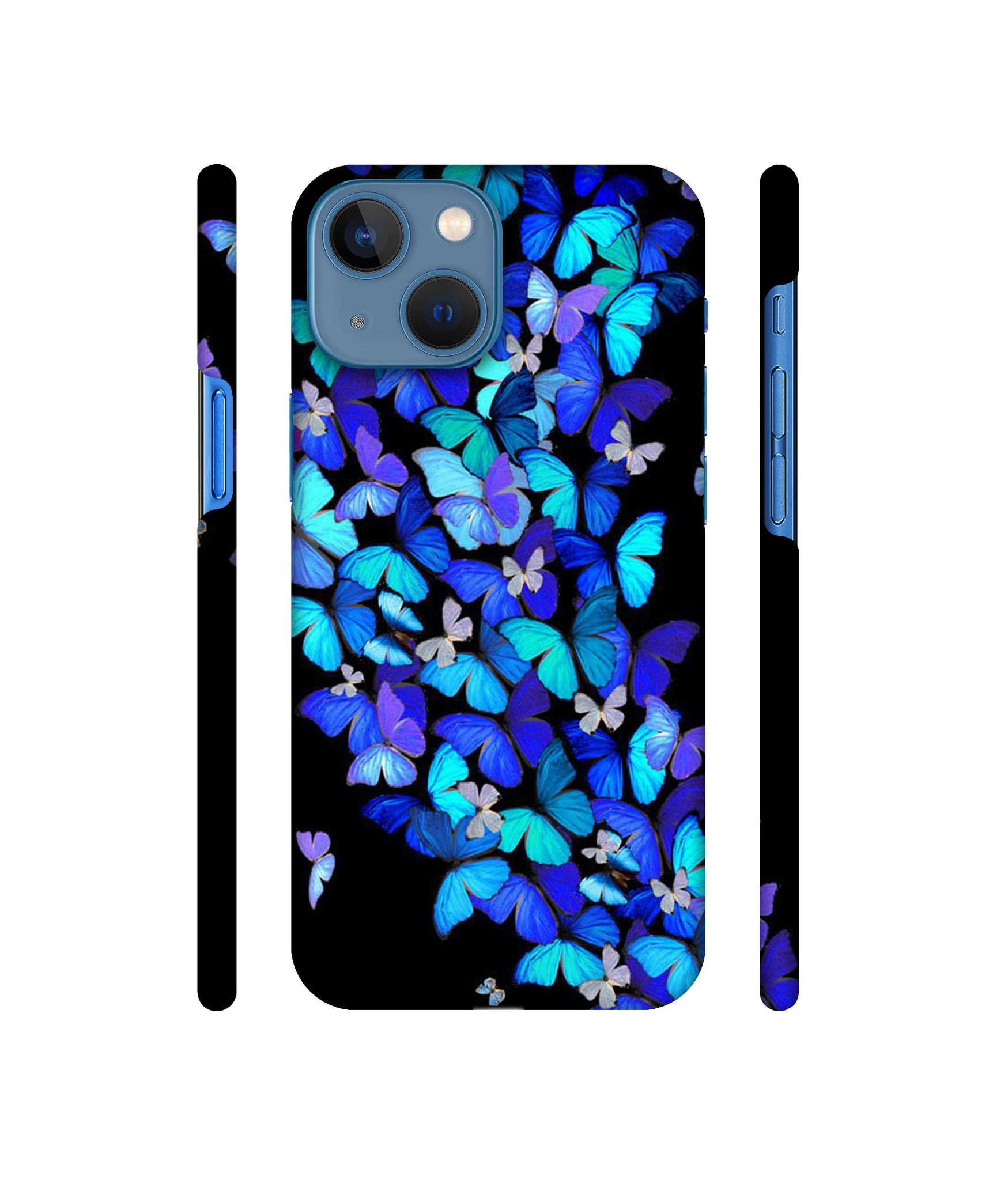 Butterfly Pattern Designer Hard Back Cover for Apple iPhone 13 Mini