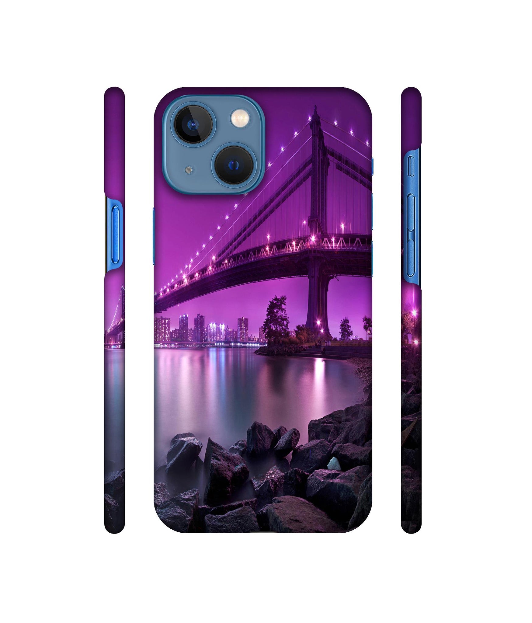 Manhattan Bridge Designer Hard Back Cover for Apple iPhone 13 Mini