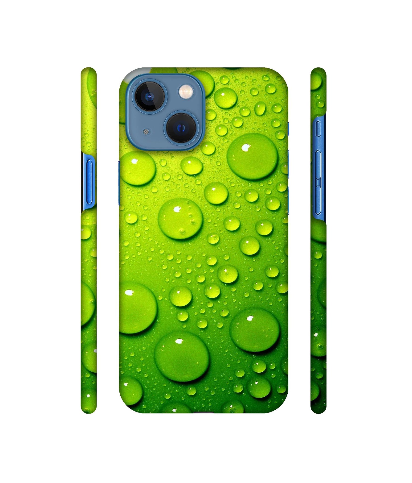 Green Bubbles Designer Hard Back Cover for Apple iPhone 13 Mini