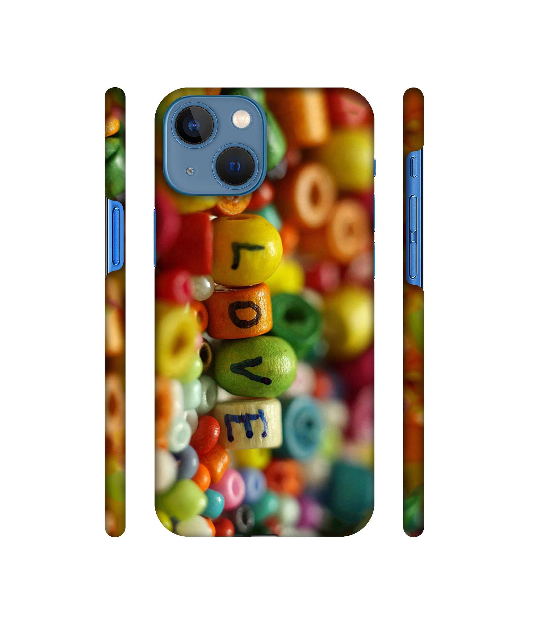 Colorful Love Designer Hard Back Cover for Apple iPhone 13 Mini