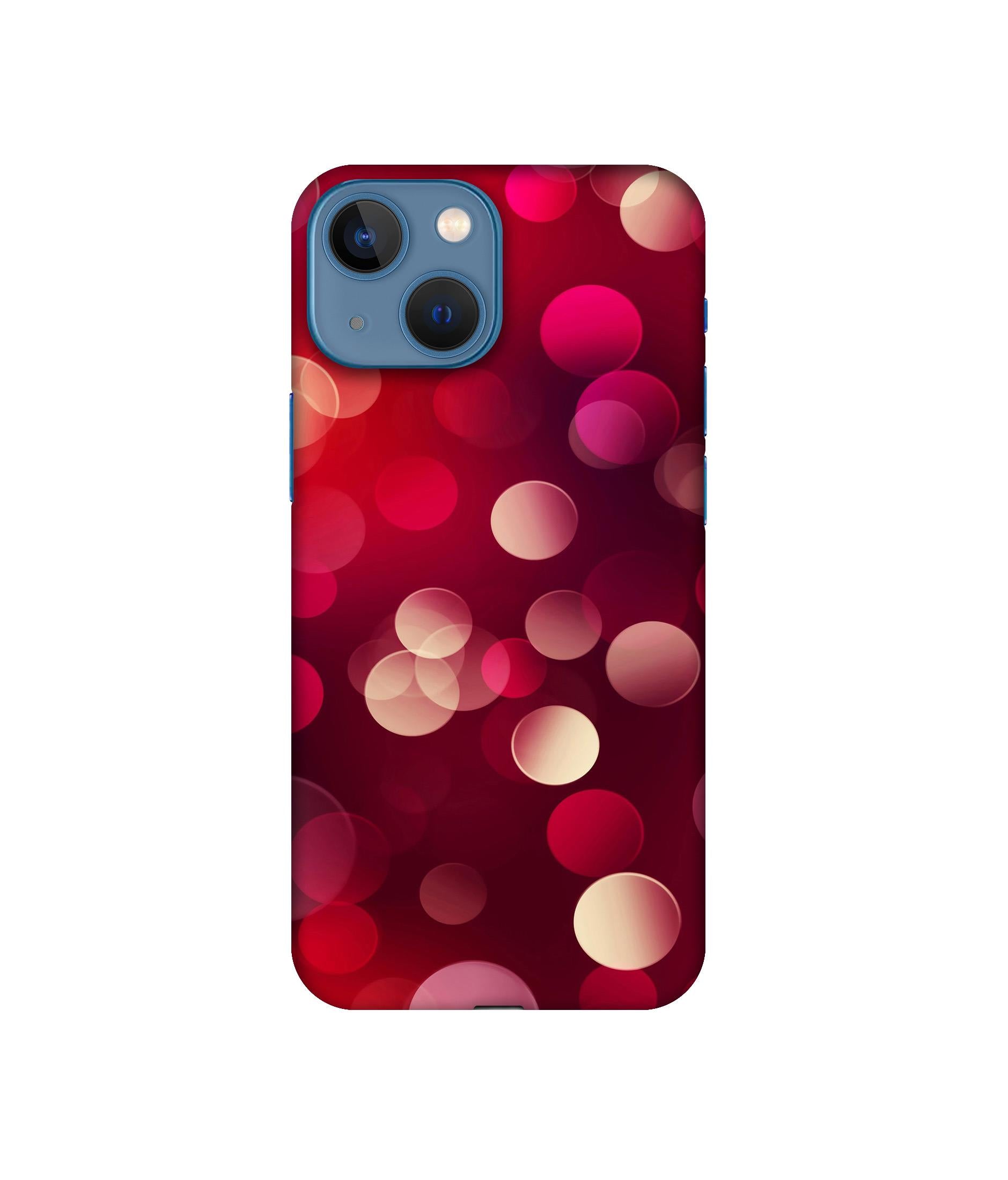 3D Circles Designer Hard Back Cover for Apple iPhone 13 Mini