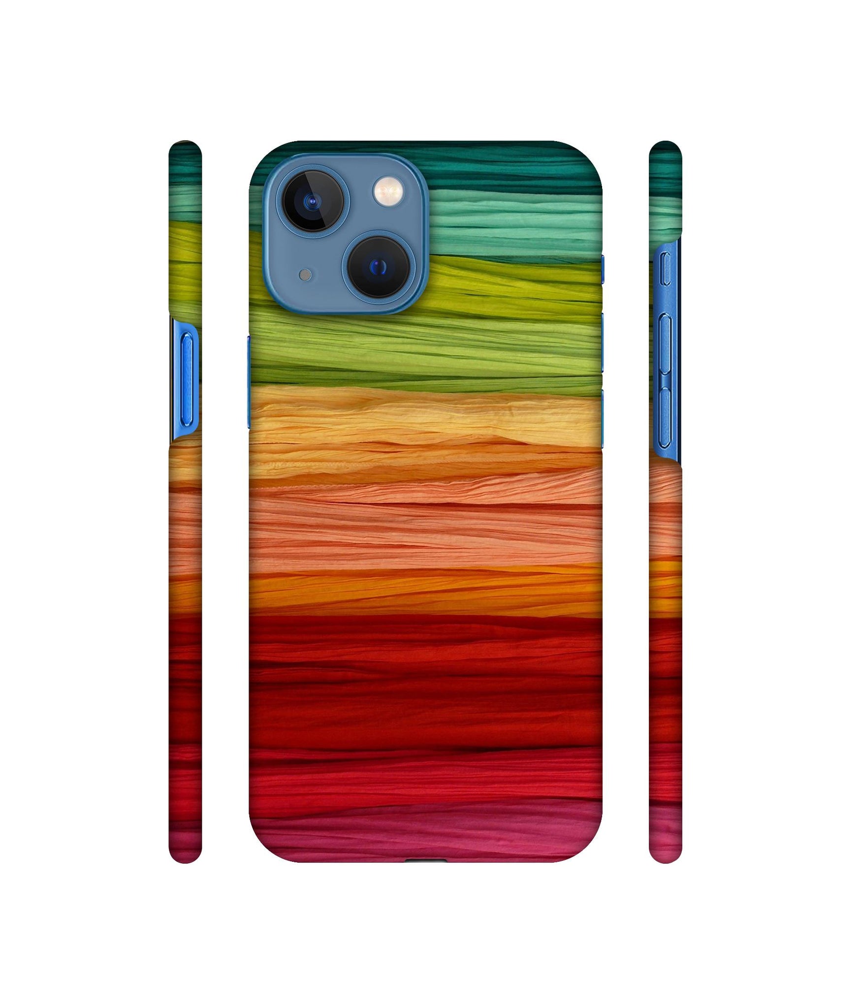 Colorful Thread Designer Hard Back Cover for Apple iPhone 13 Mini