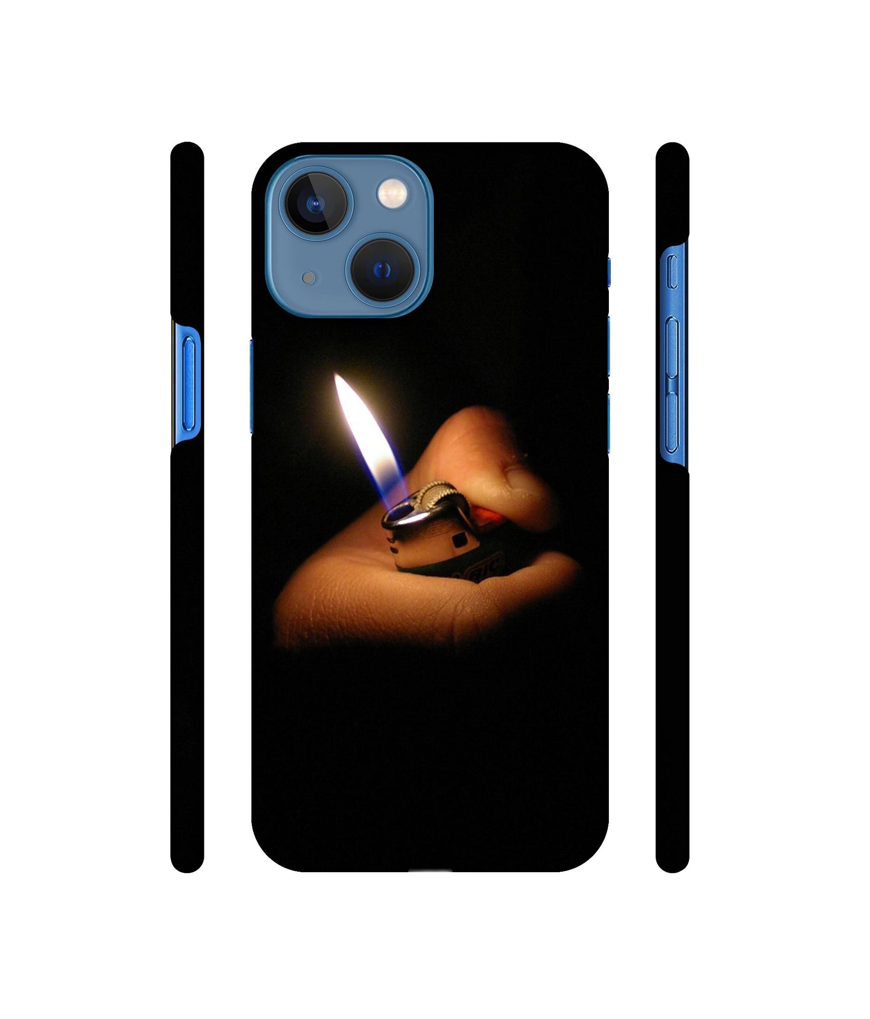 Lighter Flames Designer Hard Back Cover for Apple iPhone 13 Mini
