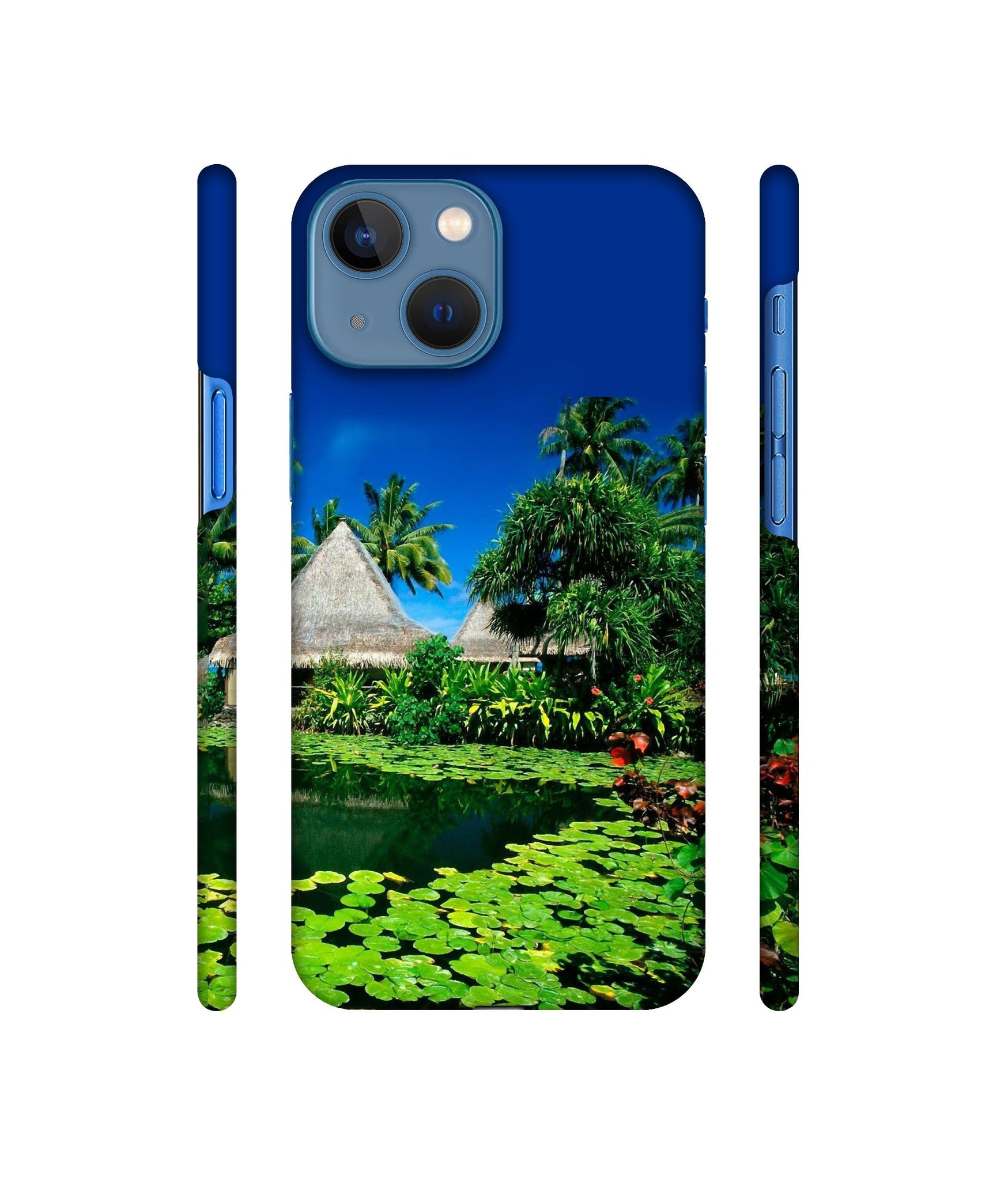 Tropics Water Designer Hard Back Cover for Apple iPhone 13 Mini