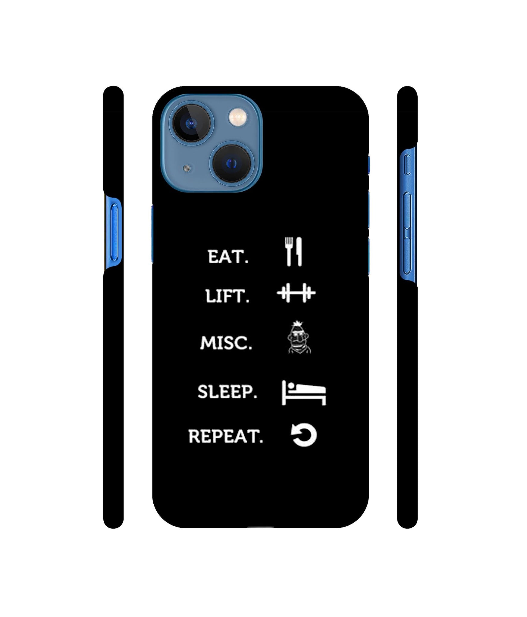 Life Tool Quote Designer Hard Back Cover for Apple iPhone 13 Mini