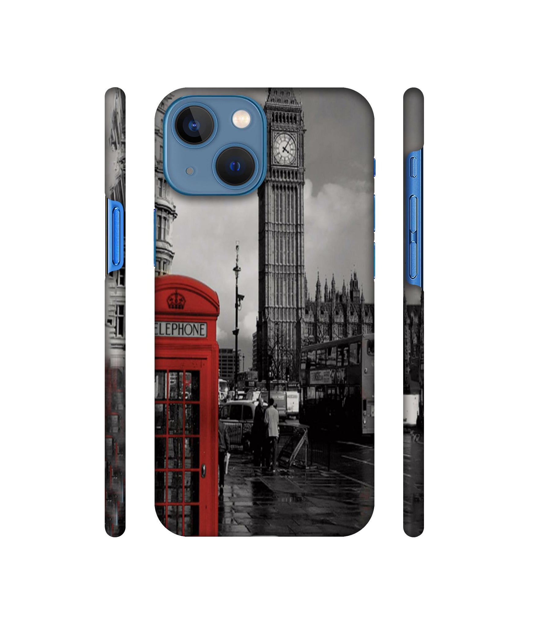 London Theme Designer Hard Back Cover for Apple iPhone 13 Mini
