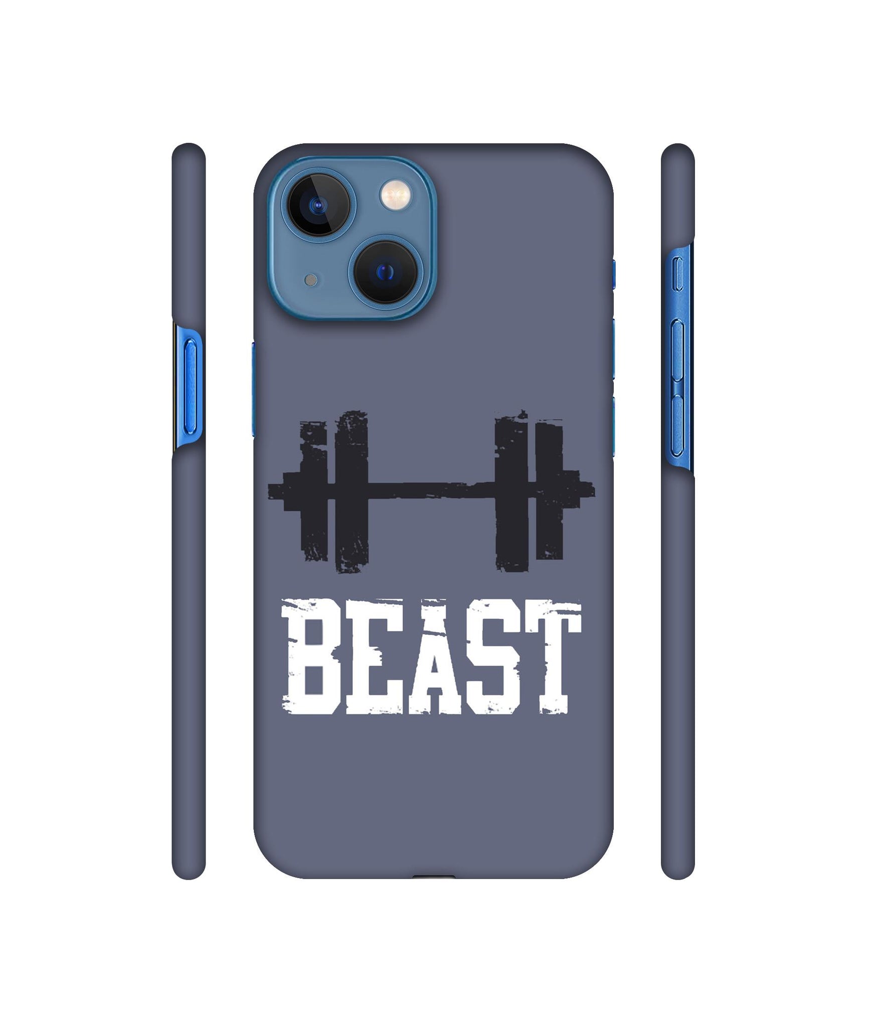 Beast Gym Designer Hard Back Cover for Apple iPhone 13 Mini