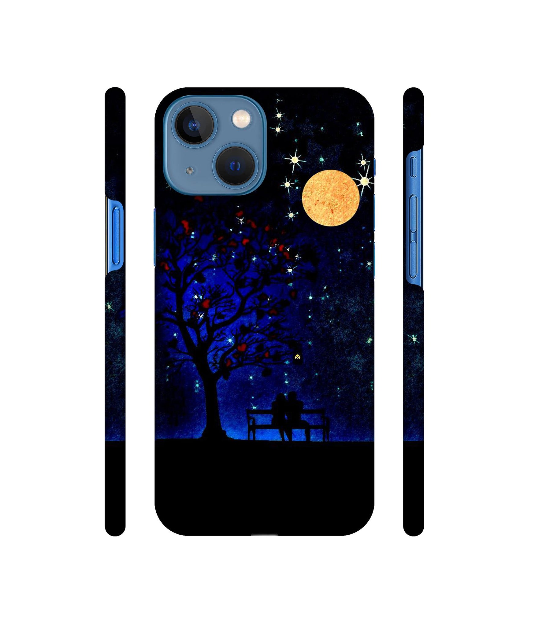 Blue Sky Designer Hard Back Cover for Apple iPhone 13 Mini