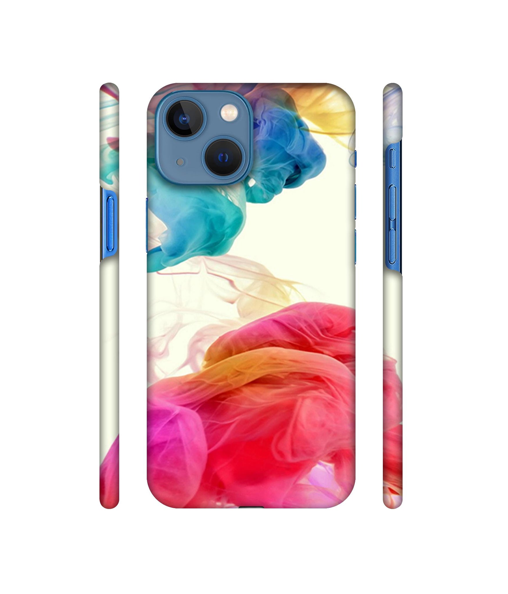 Colored Smoke Designer Hard Back Cover for Apple iPhone 13 Mini