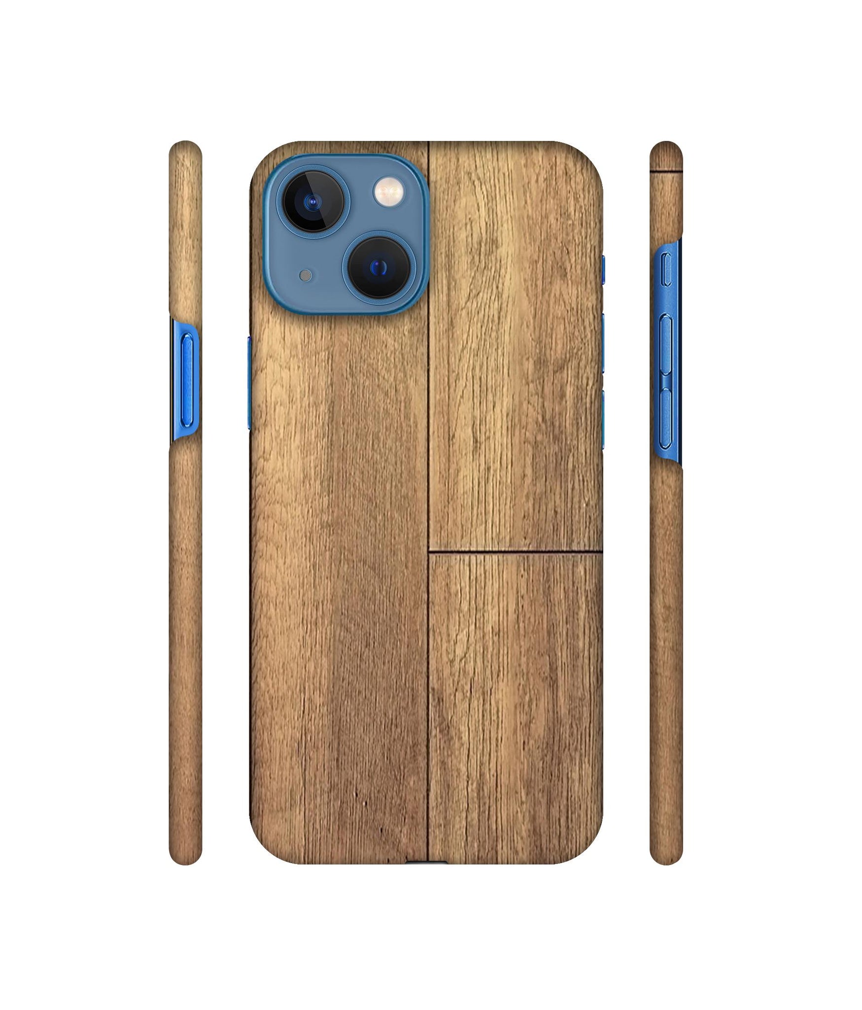 Wood Stretcher Designer Hard Back Cover for Apple iPhone 13 Mini
