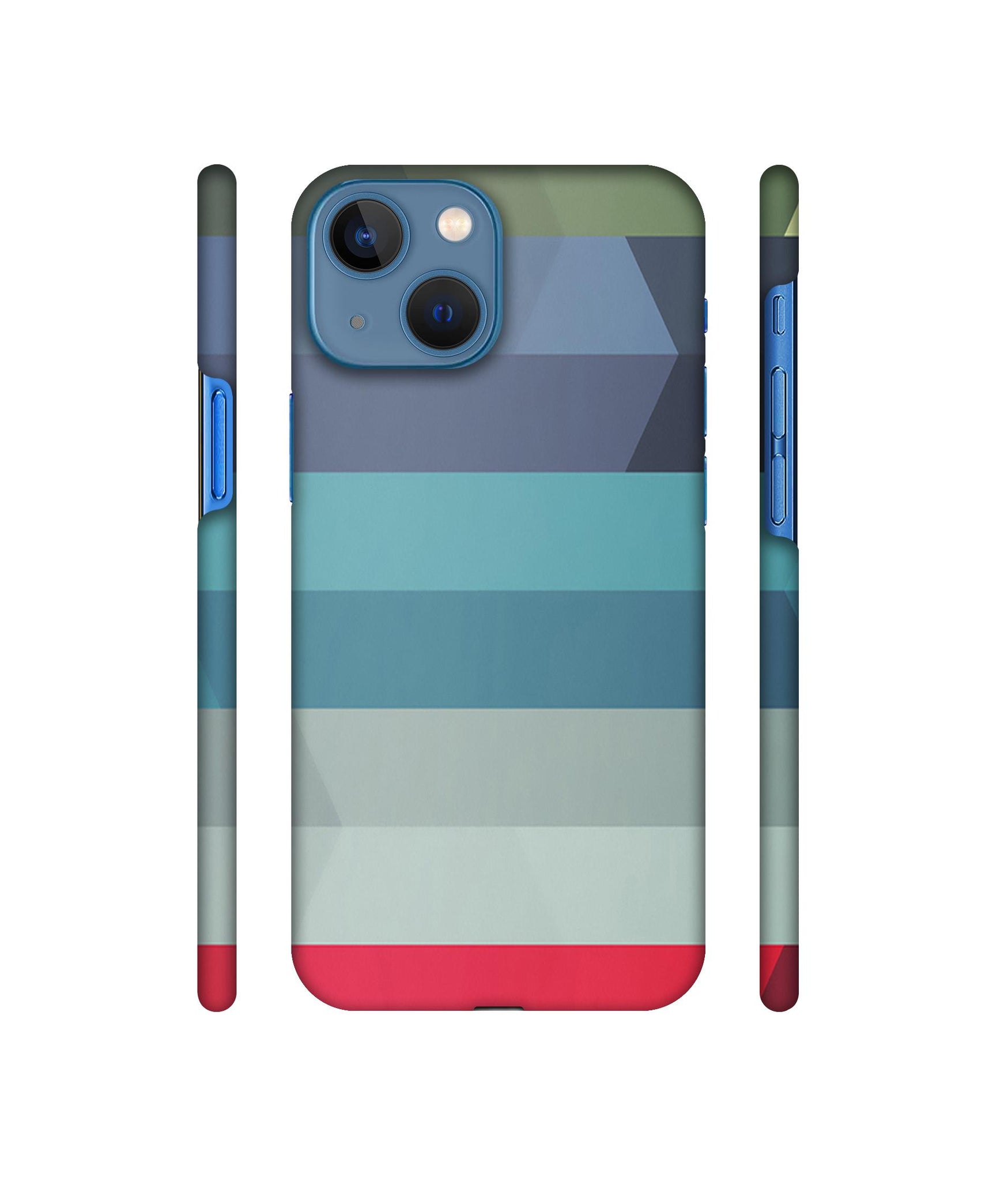 Colorful Lines Designer Hard Back Cover for Apple iPhone 13 Mini