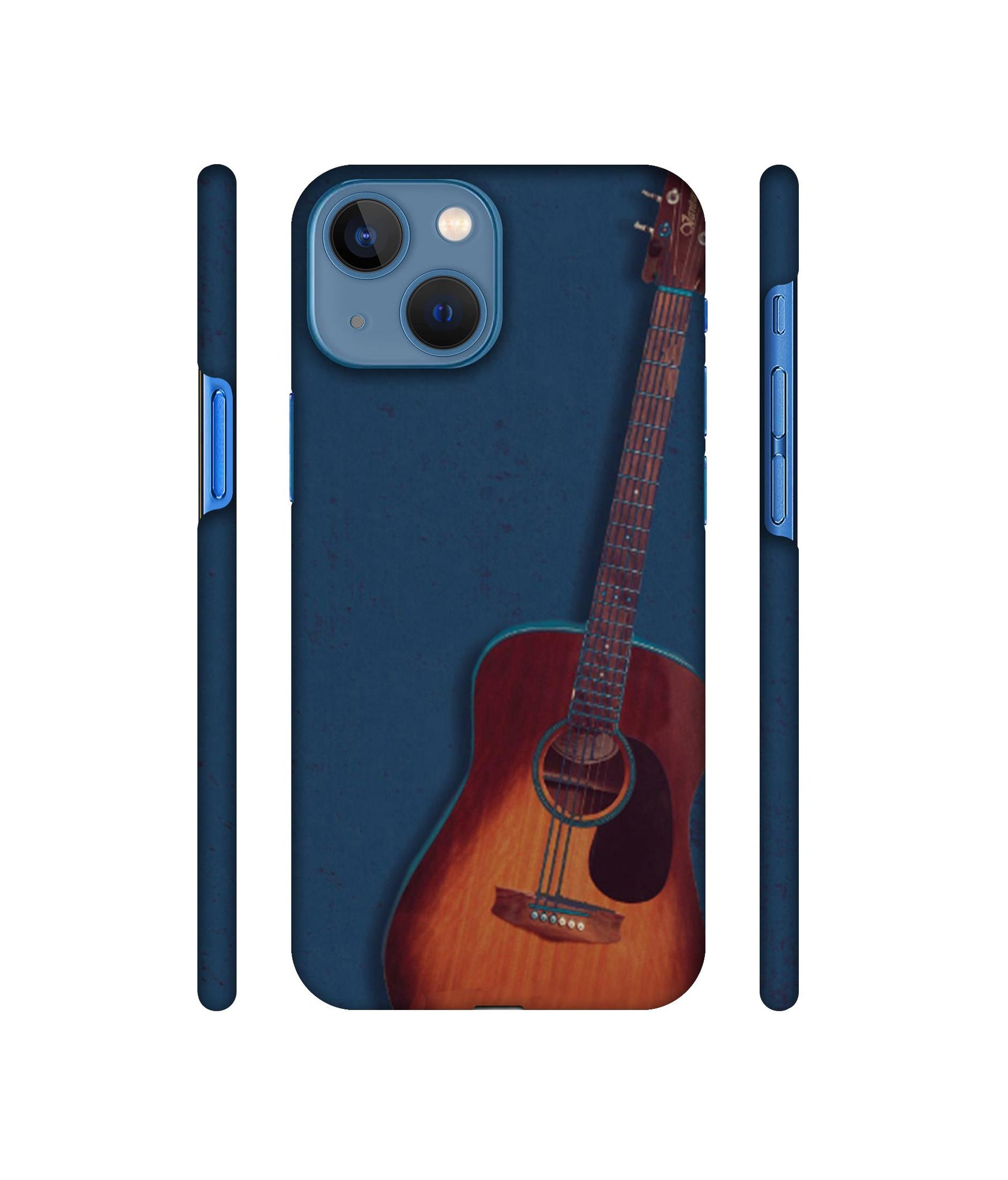 Guitar Designer Hard Back Cover for Apple iPhone 13 Mini