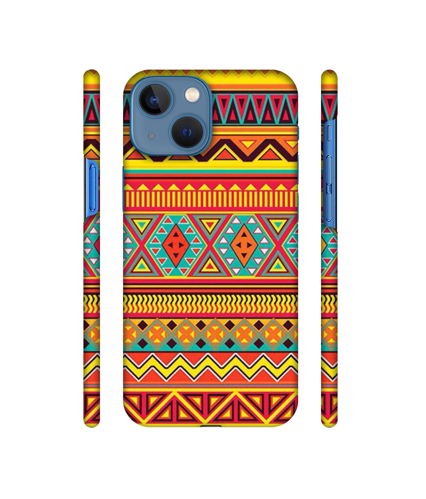 Artistic Rangoli Designer Hard Back Cover for Apple iPhone 13 Mini