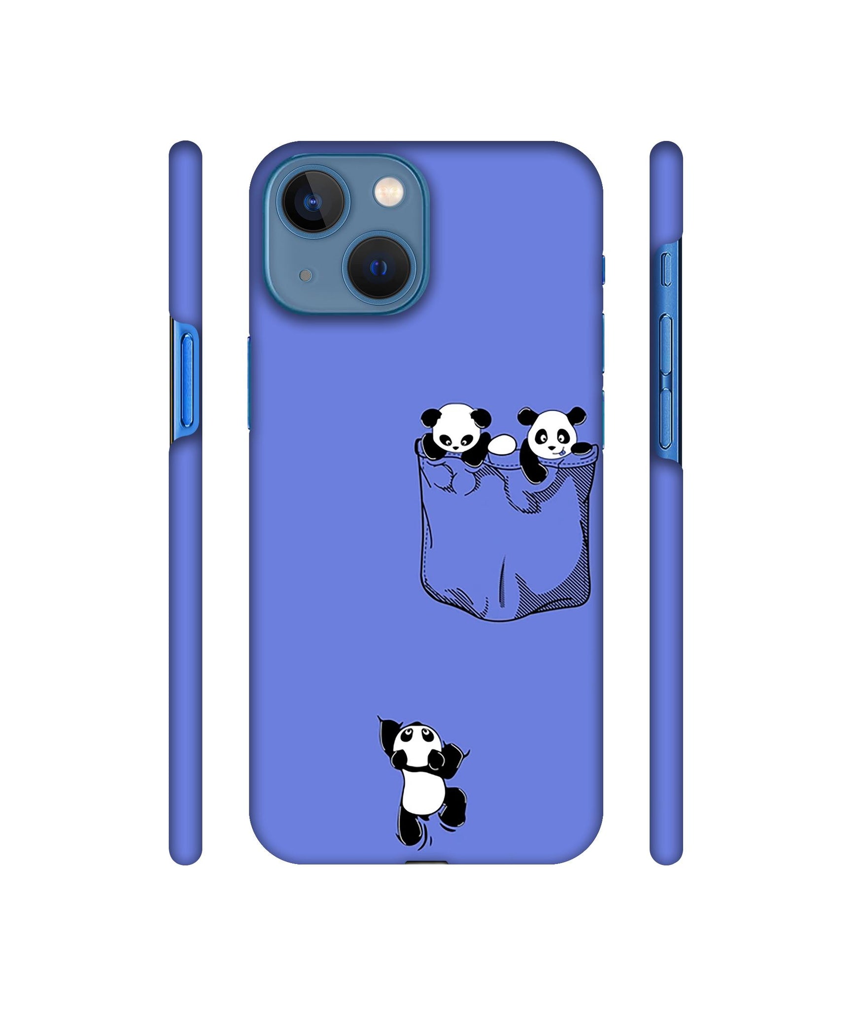 Poket Panda Designer Hard Back Cover for Apple iPhone 13 Mini