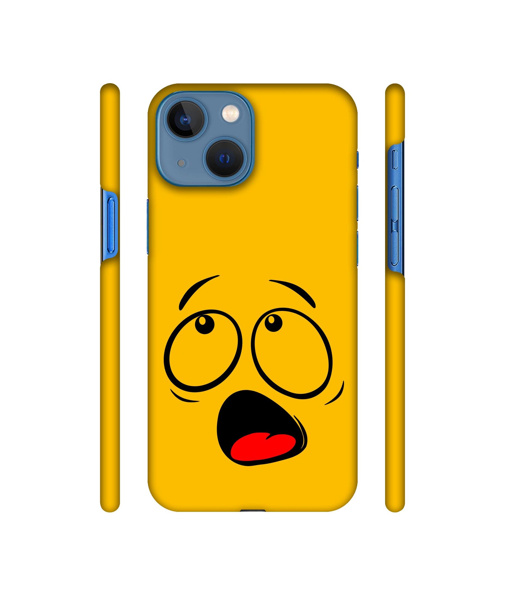 Scary Face Designer Hard Back Cover for Apple iPhone 13 Mini