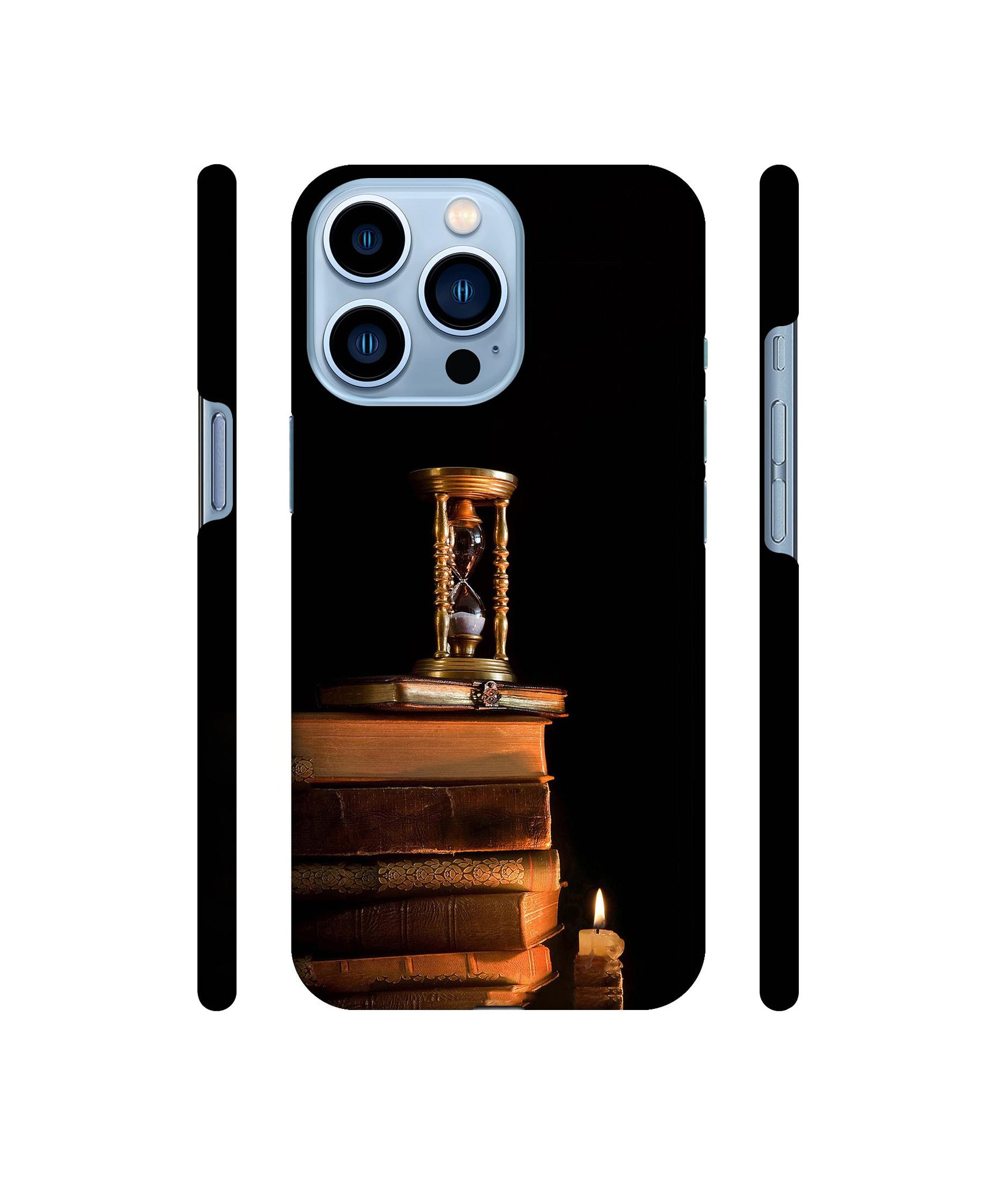 Magic Candles Books Designer Hard Back Cover for Apple iPhone 13 Pro