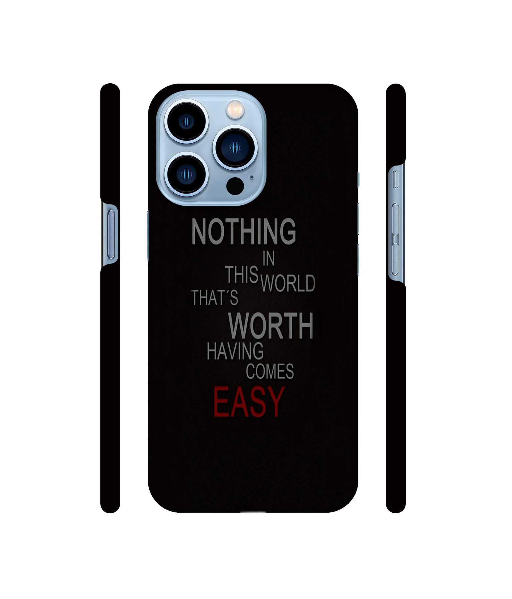 Life Quotes Designer Hard Back Cover for Apple iPhone 13 Pro