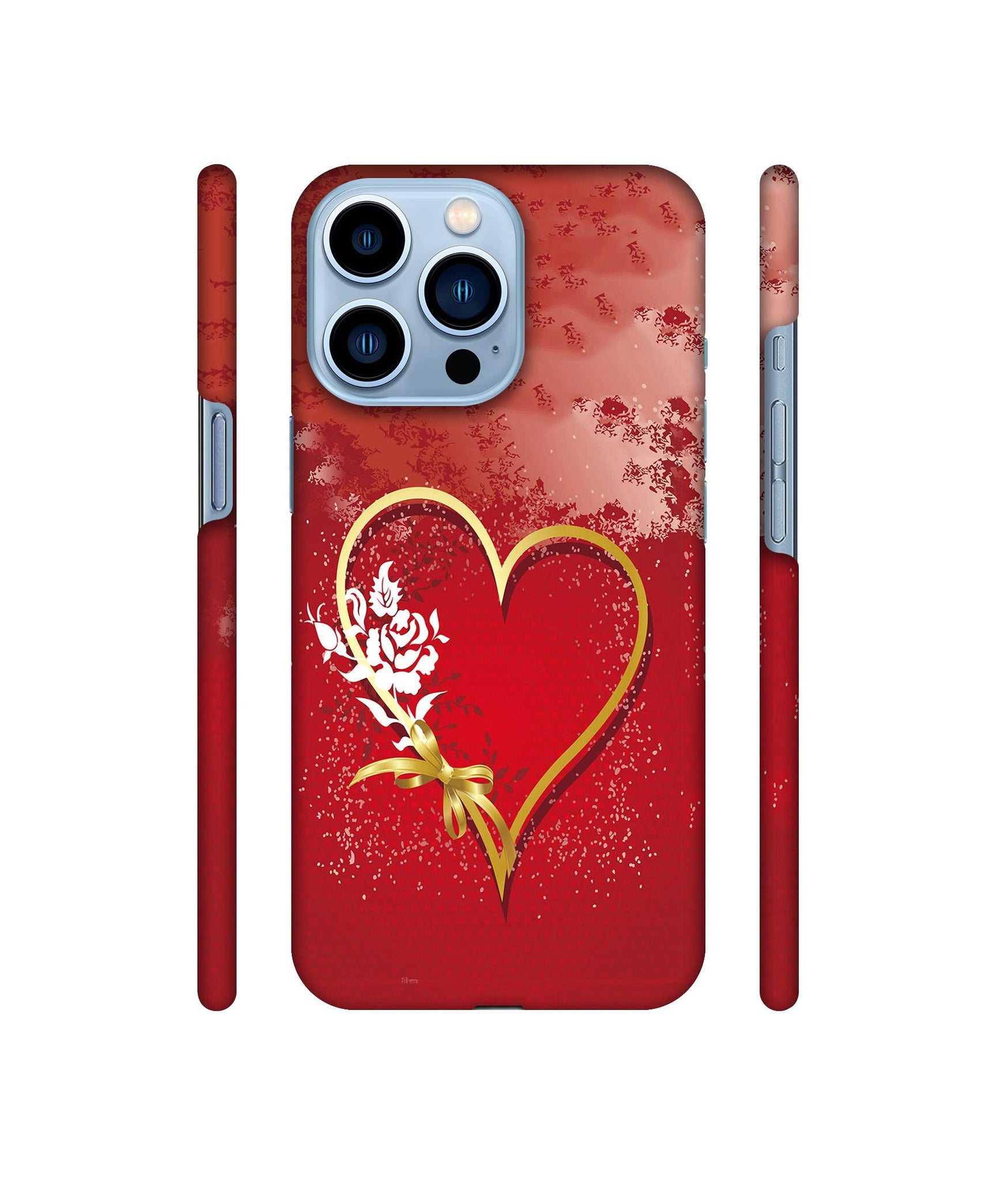 Love Rose Designer Hard Back Cover for Apple iPhone 13 Pro