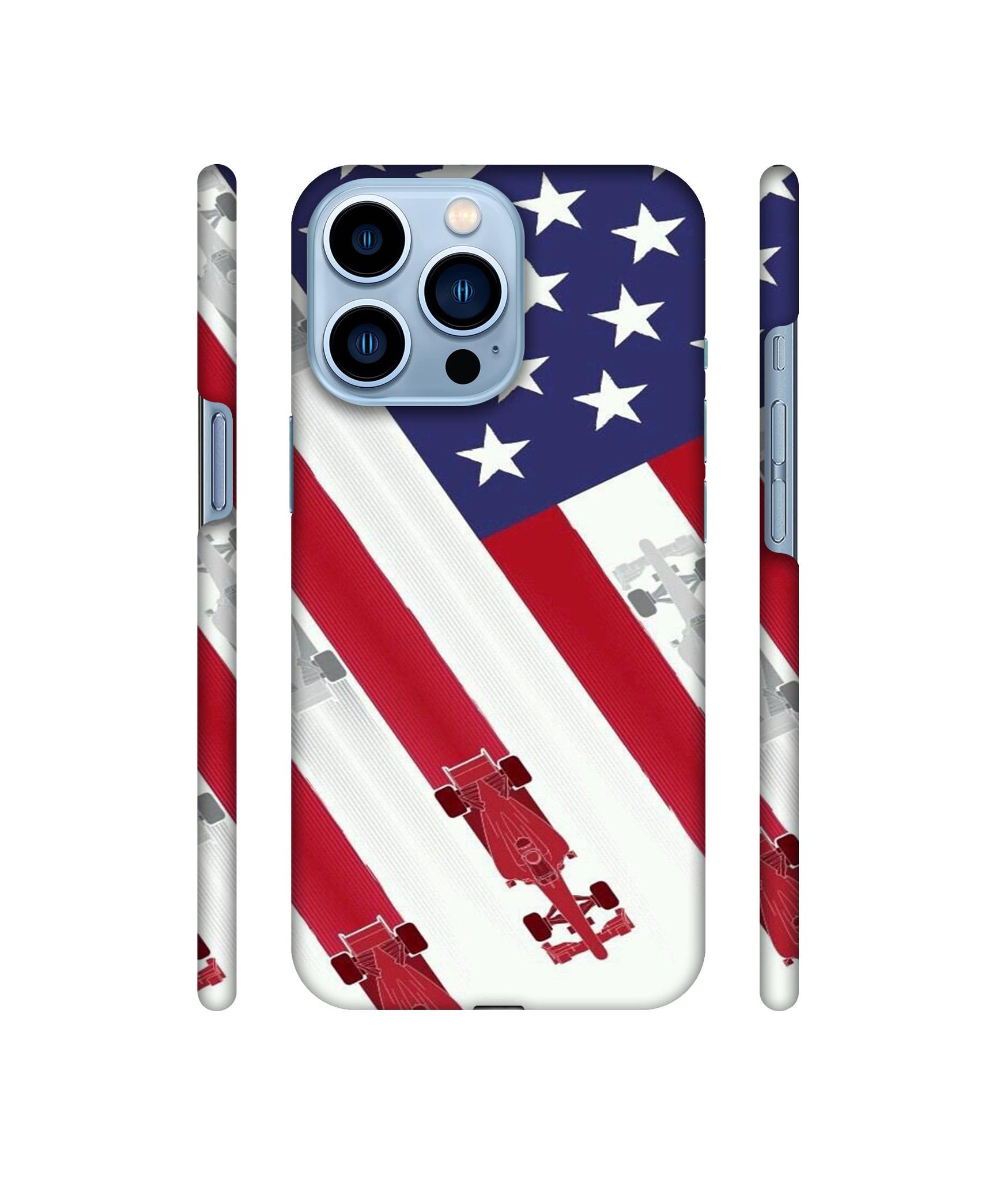 Ferrari On the Zoom Print Designer Hard Back Cover for Apple iPhone 13 Pro