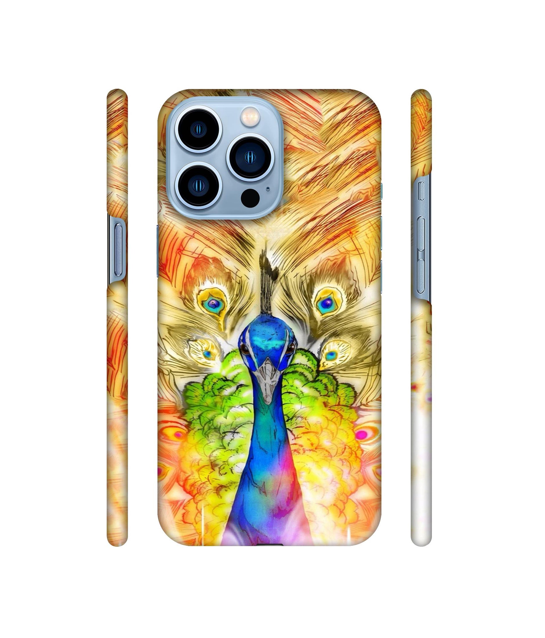 Colorful Joy Pattern Designer Hard Back Cover for Apple iPhone 13 Pro