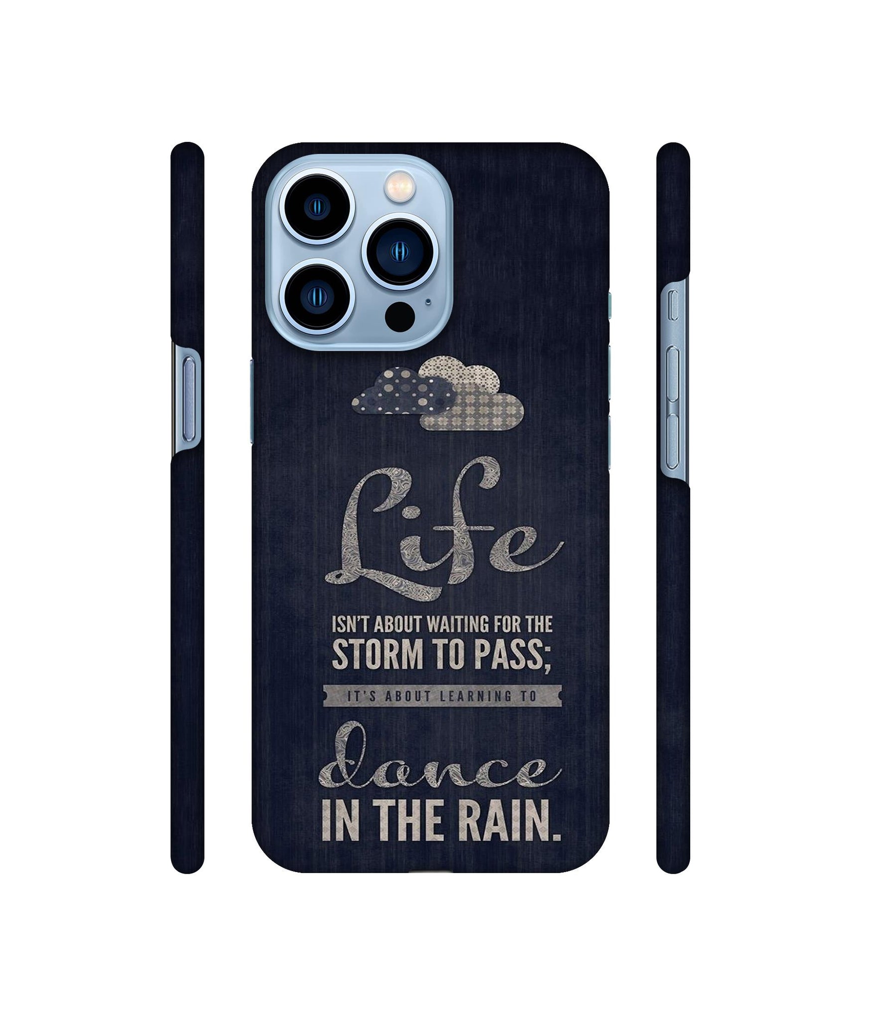 Life in The Rain Designer Hard Back Cover for Apple iPhone 13 Pro