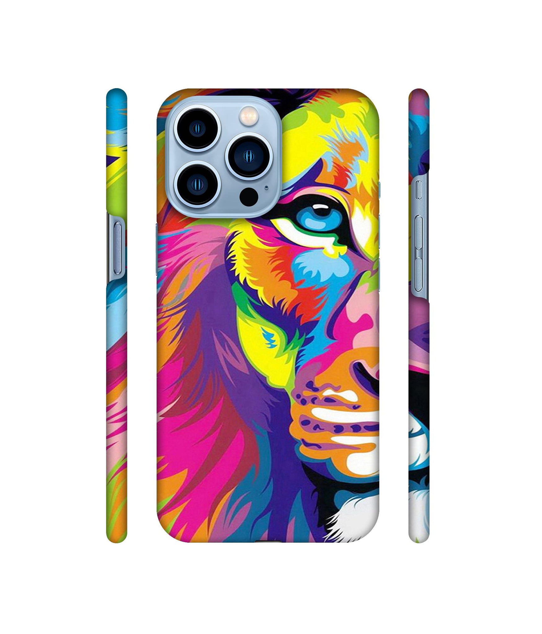 Lion Designer Hard Back Cover for Apple iPhone 13 Pro