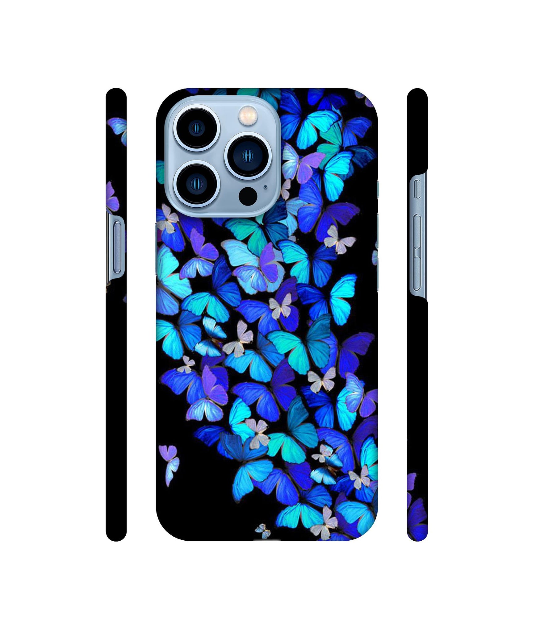 Butterfly Pattern Designer Hard Back Cover for Apple iPhone 13 Pro