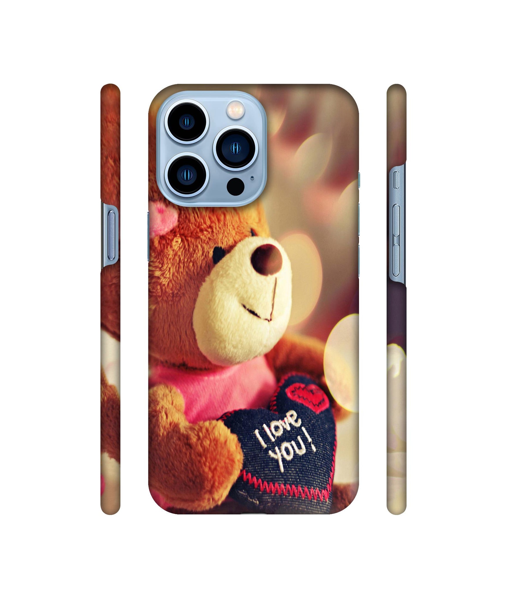 Teddy Bear Designer Hard Back Cover for Apple iPhone 13 Pro