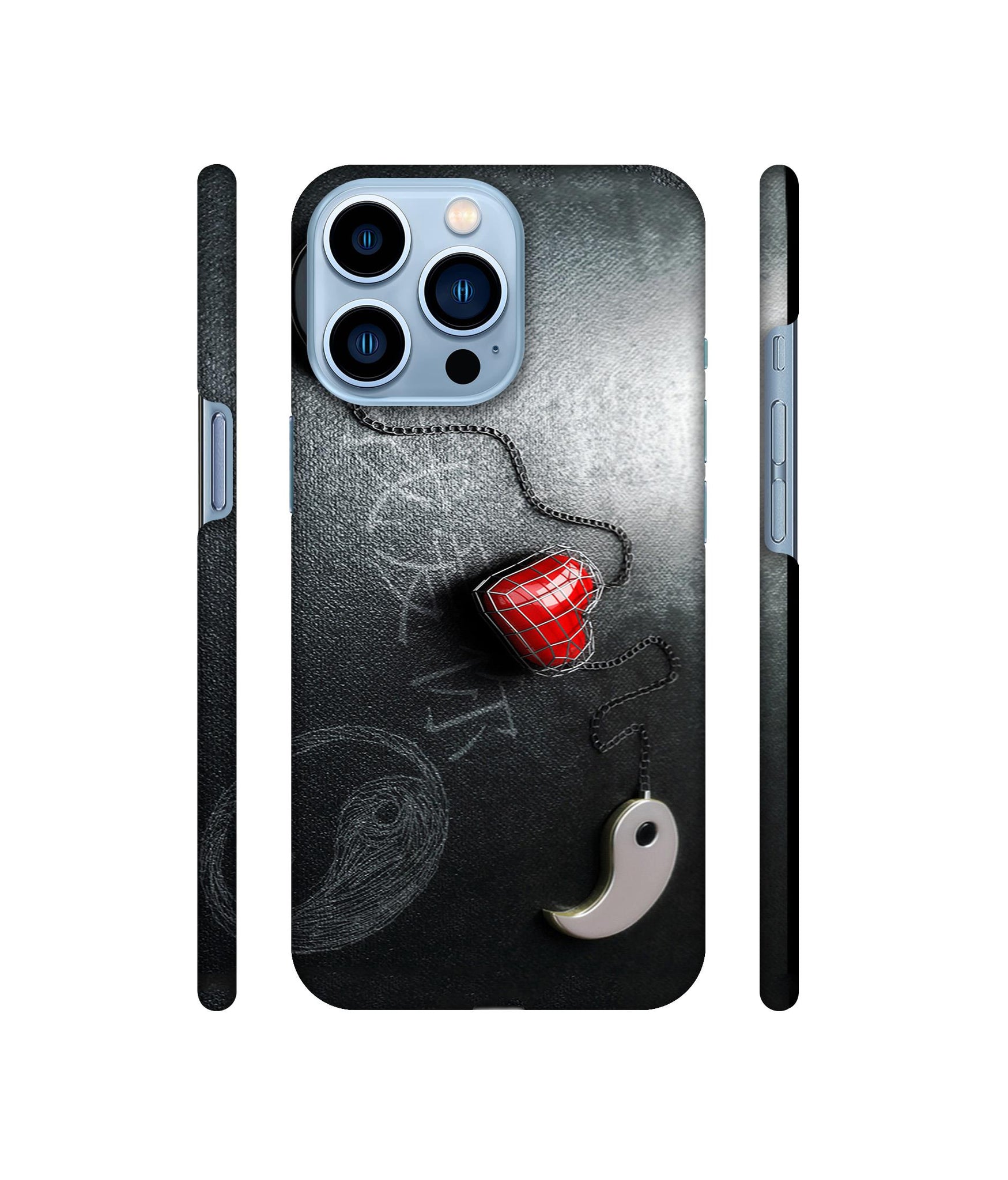 Chinnese Yin and Yang Designer Hard Back Cover for Apple iPhone 13 Pro