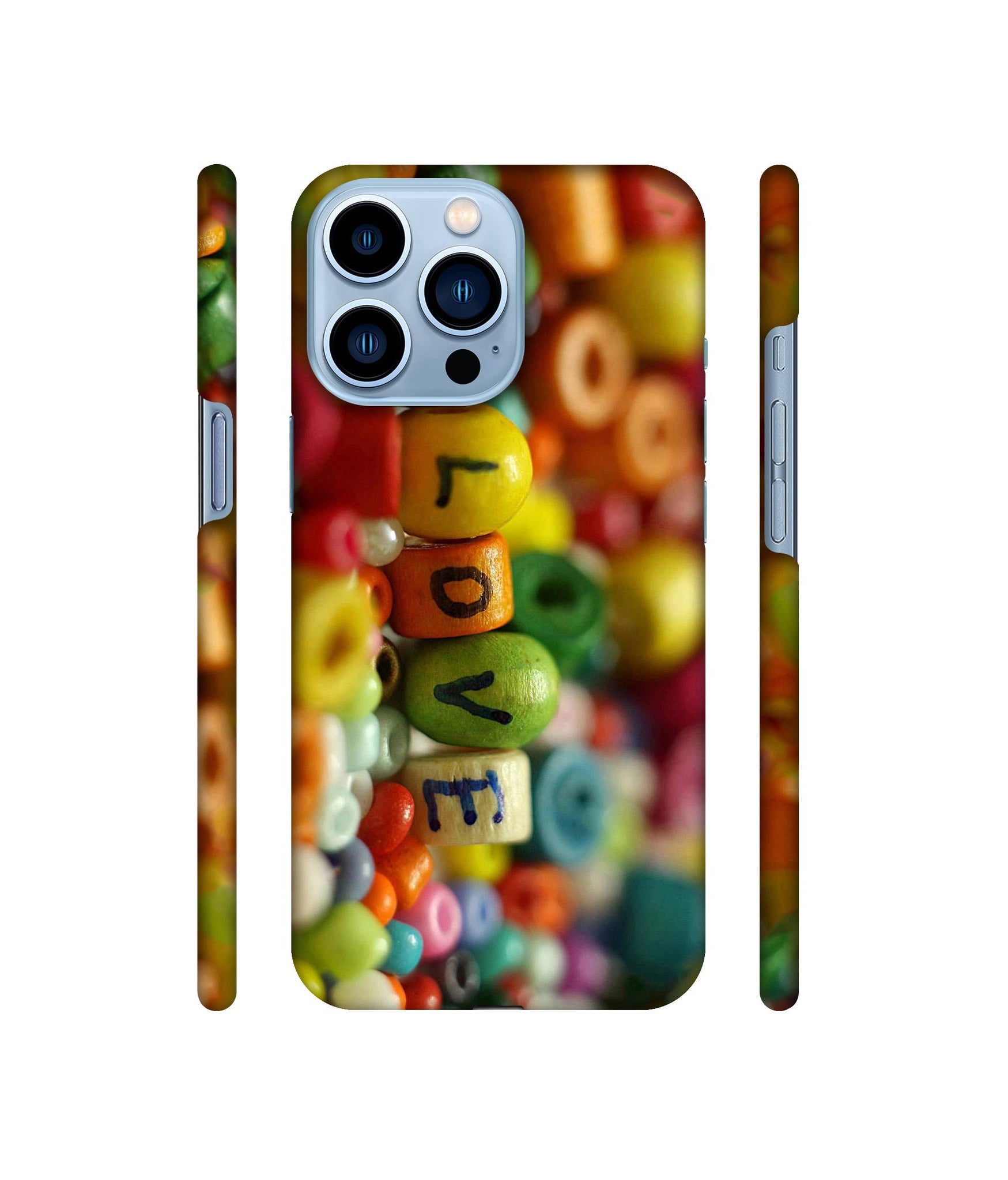 Colorful Love Designer Hard Back Cover for Apple iPhone 13 Pro