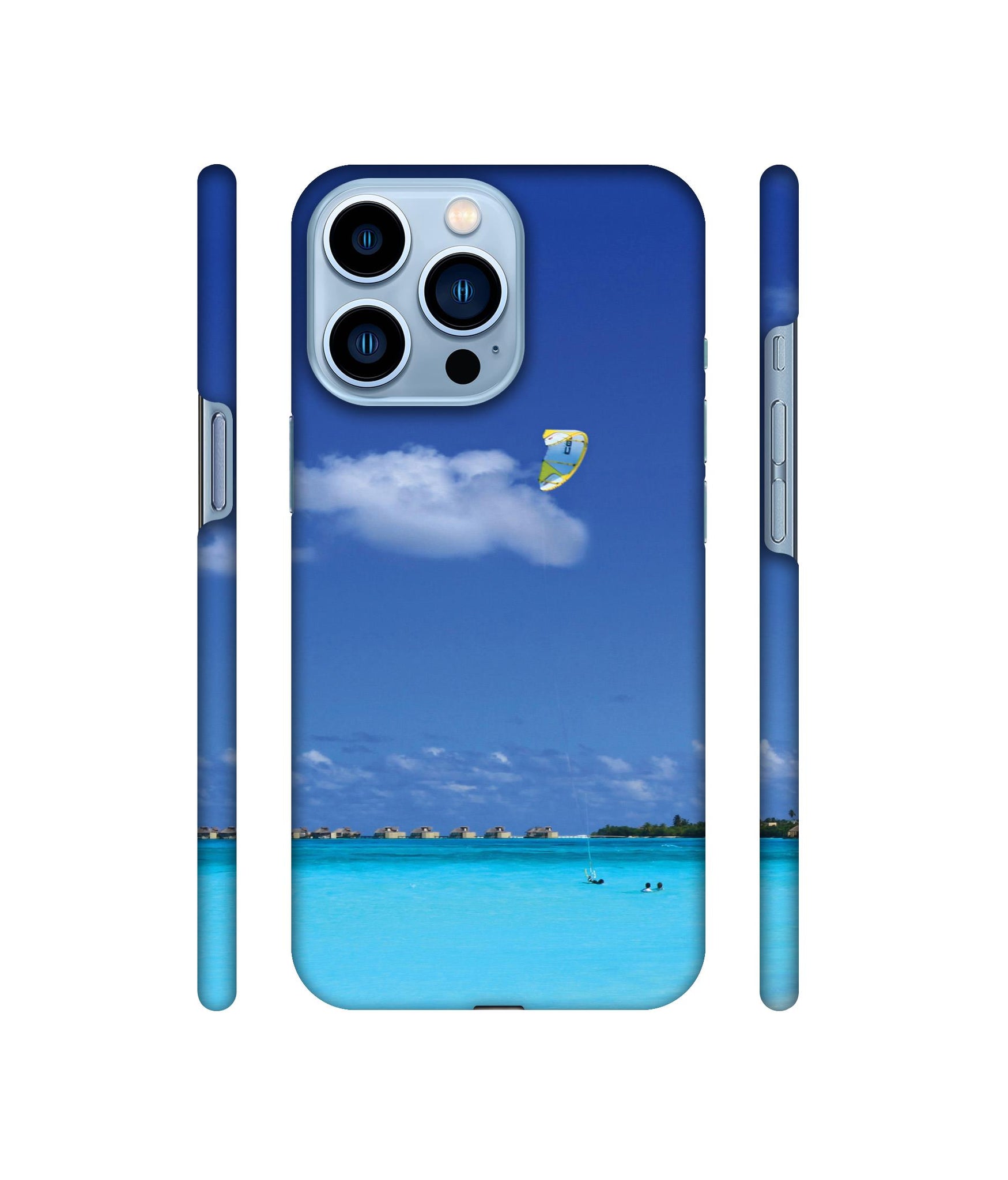 Maldivies Ocean Designer Hard Back Cover for Apple iPhone 13 Pro